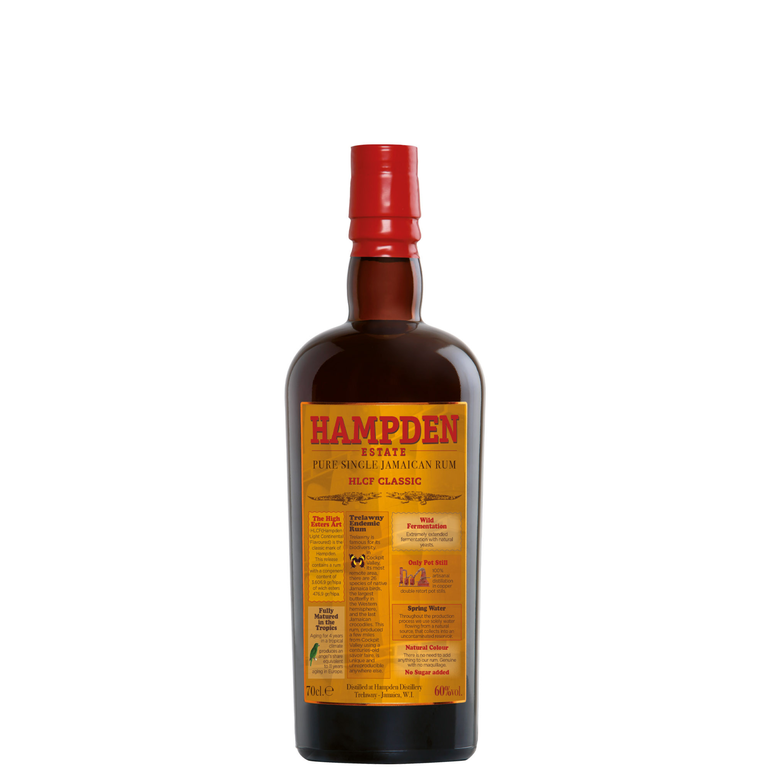 Rum Hampden Estate HLCF 2017 Classic Overproof 70 cl / 60° - Jamaica