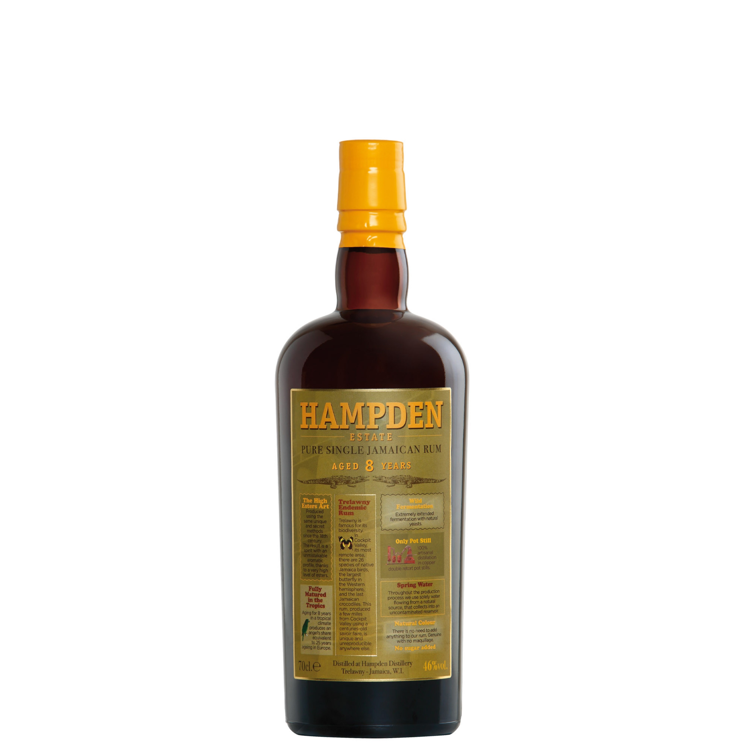Rum Hampden Estate OWH 8 Y.O. 70 cl / 46° - Jamaica