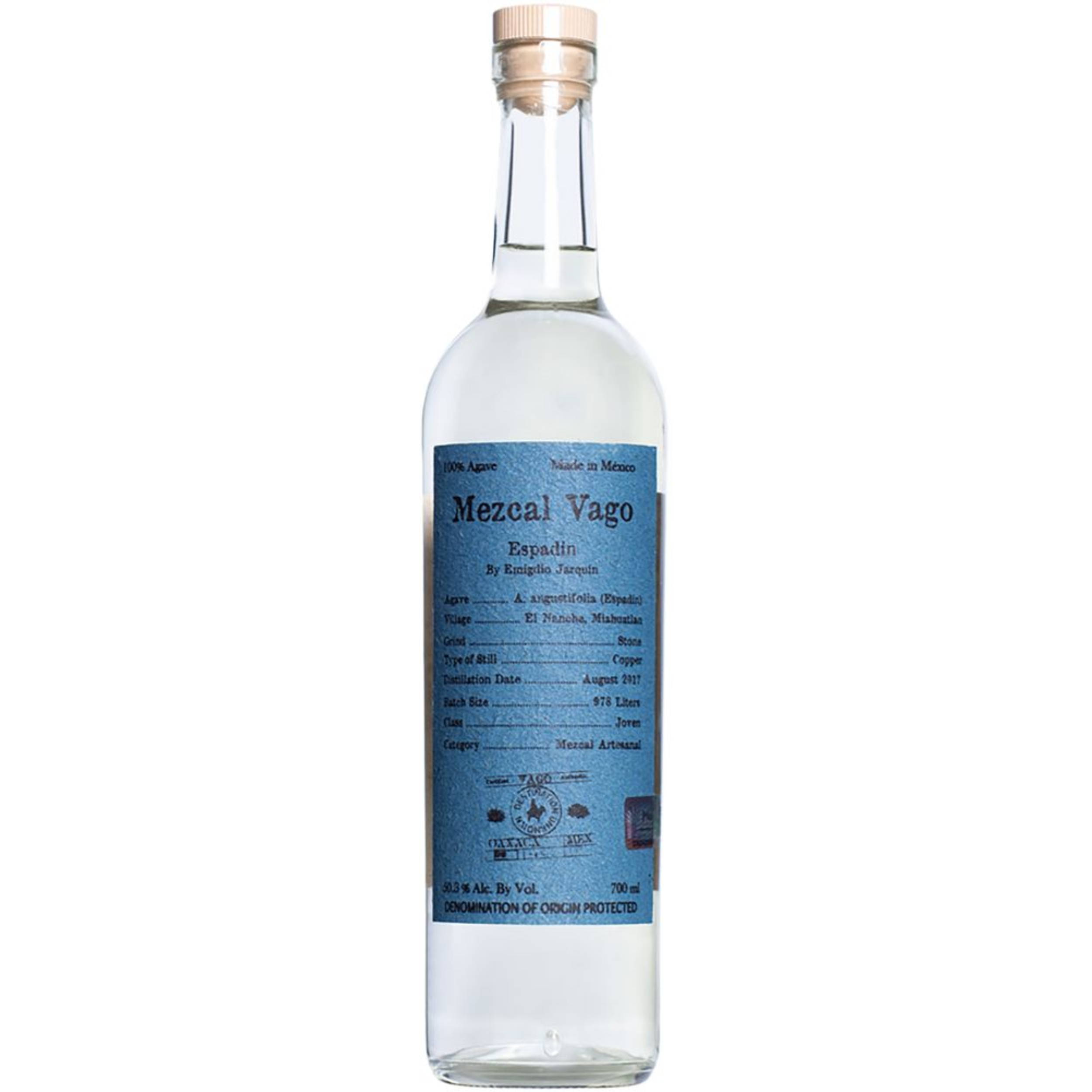 Mezcal vago jarquin espadin 70 cl 50 % vol