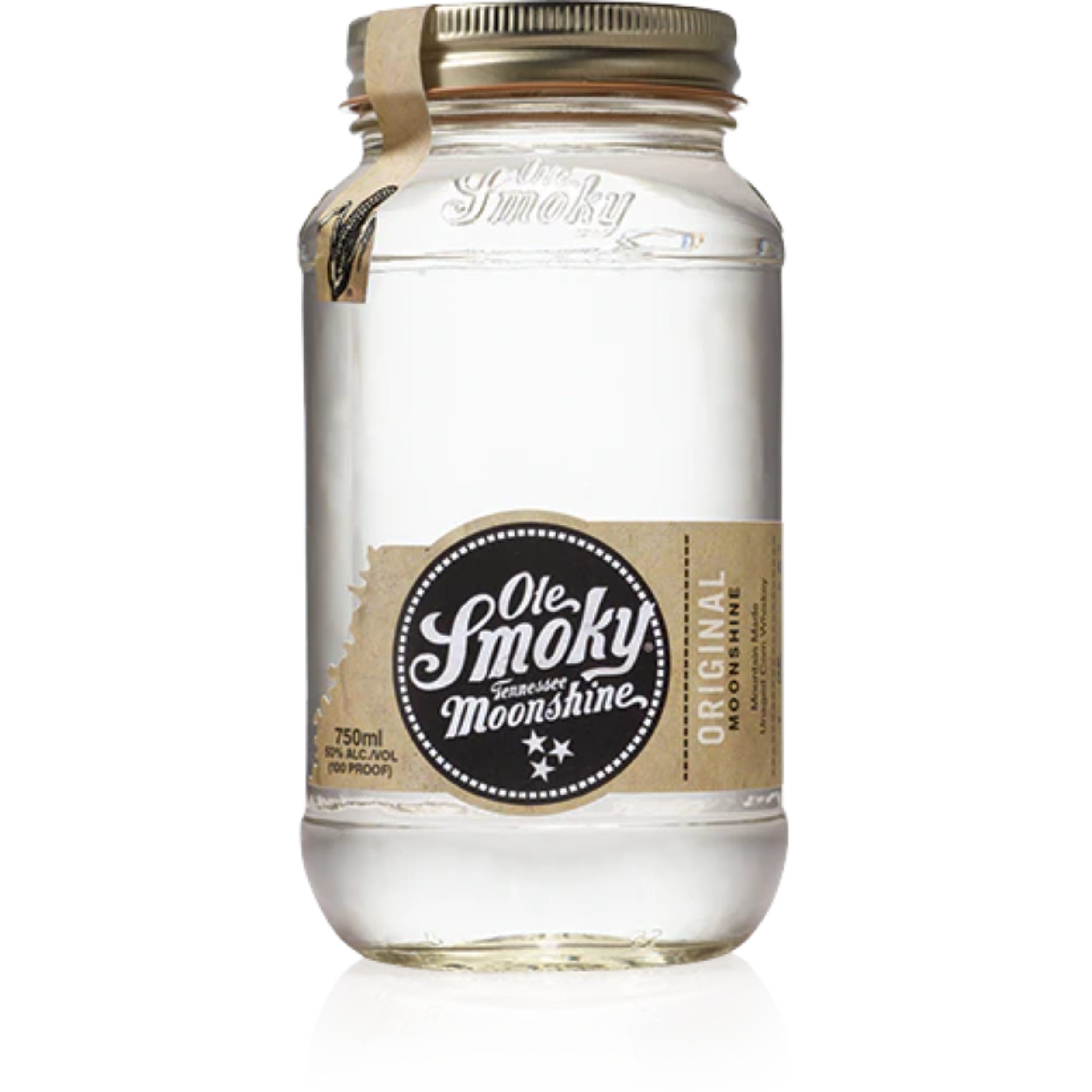 Distillato di mais Ole Smoky White Lightnin' Moonshine 50%vol