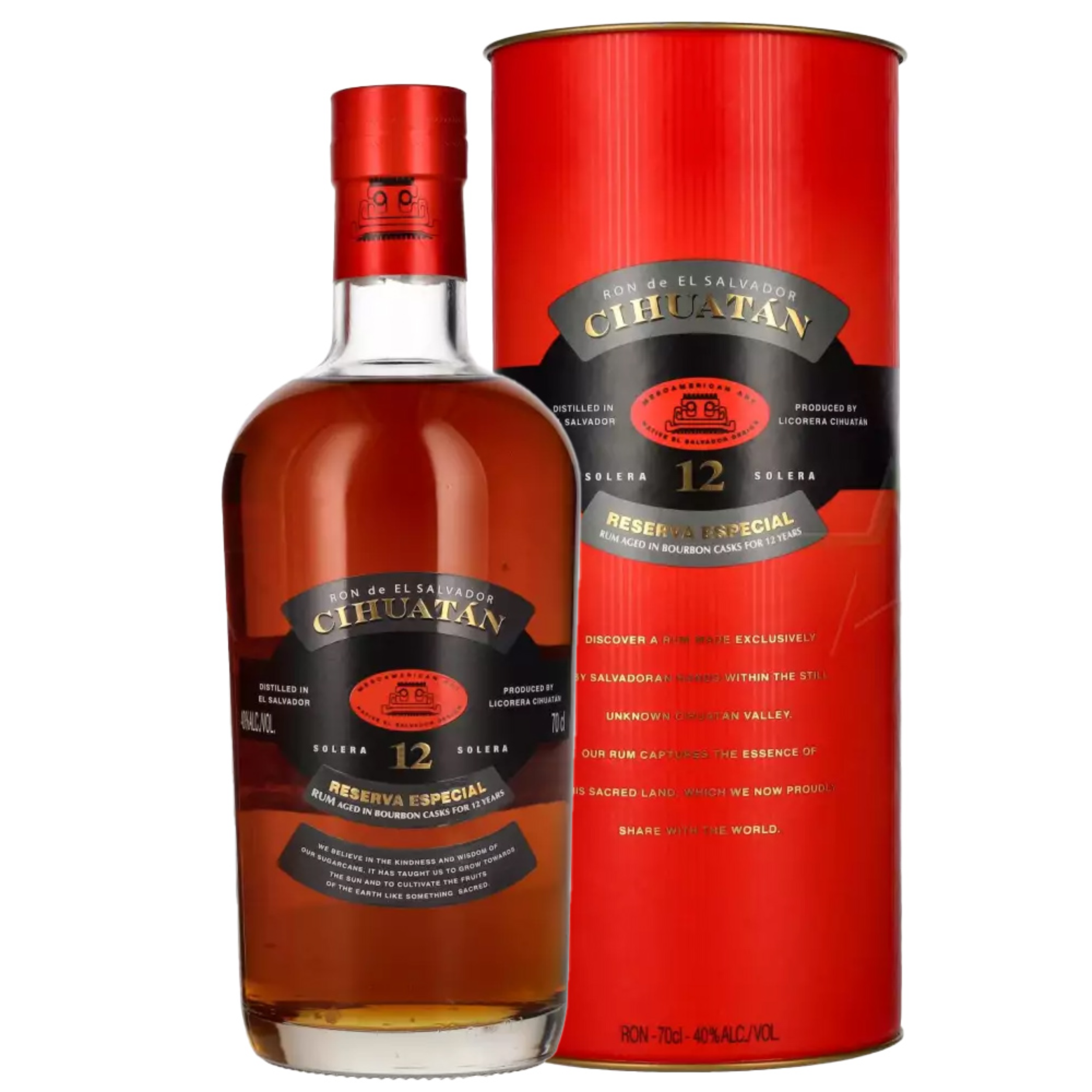 Rum Cihuatan 12 y.o. Solera Reserva Especial 70cl - Blended Rum El Salvador