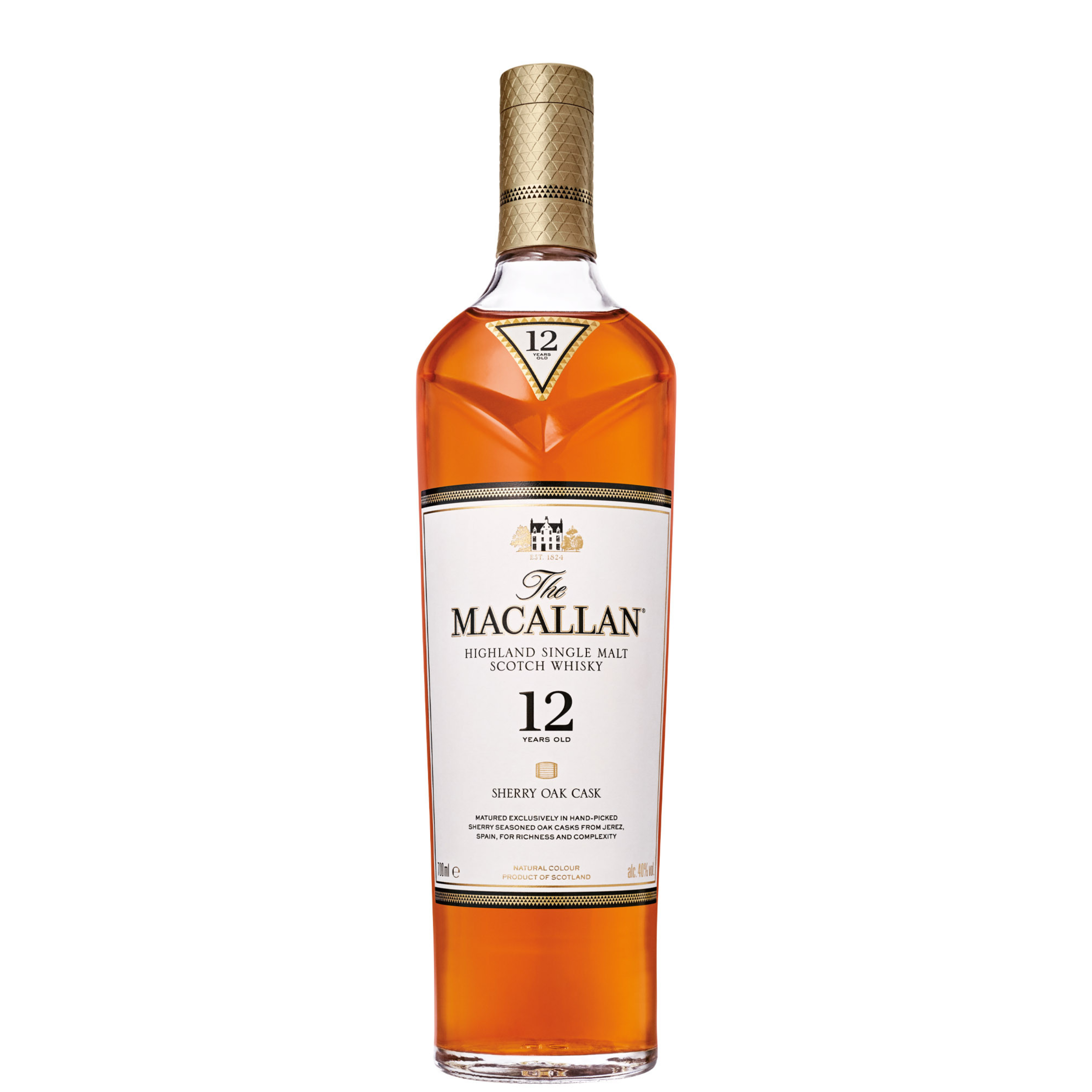 Whisky The Macallan 12 Y.O. Sherry Oak Cask 70 cl / 40° - scozia