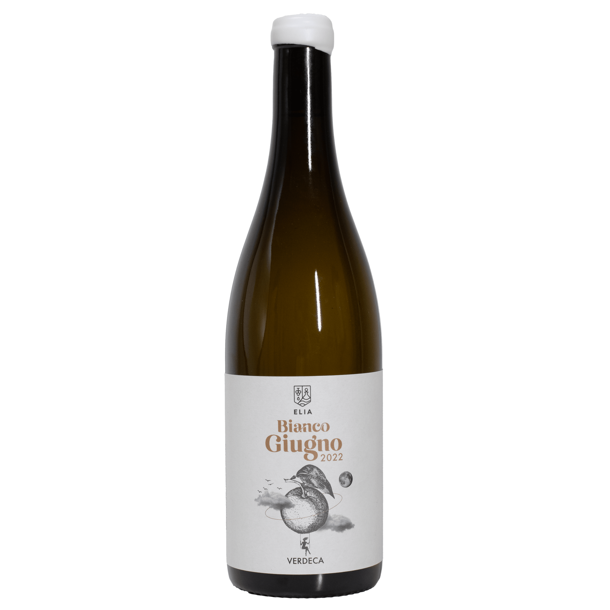 Vino Bianco Elia Bianco Giugno 2022 IGP 750 ml  12,5% - verdeca 100%