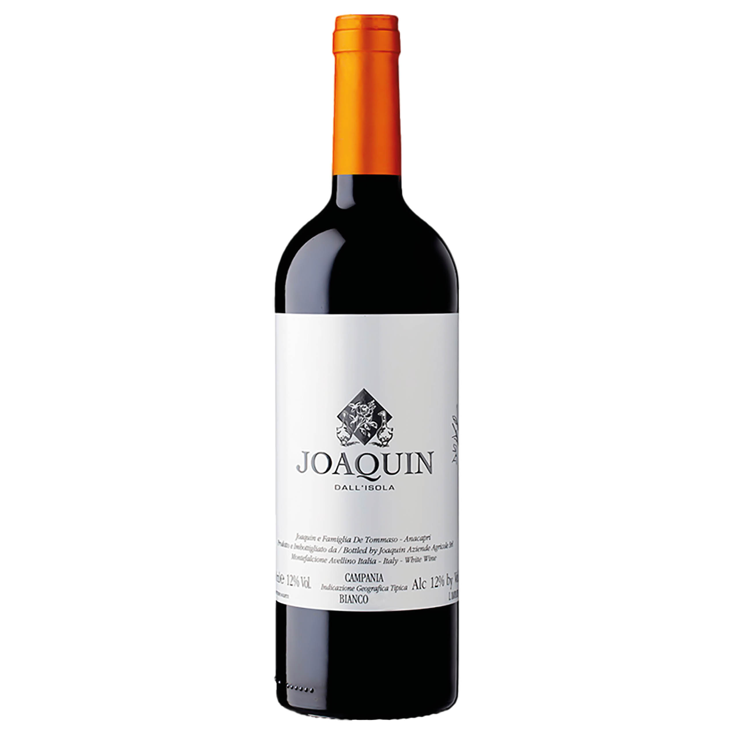 Vino Bianco Joaquin dall' Isola 2020 750 ml 12% - greco, falanghina, biancolella