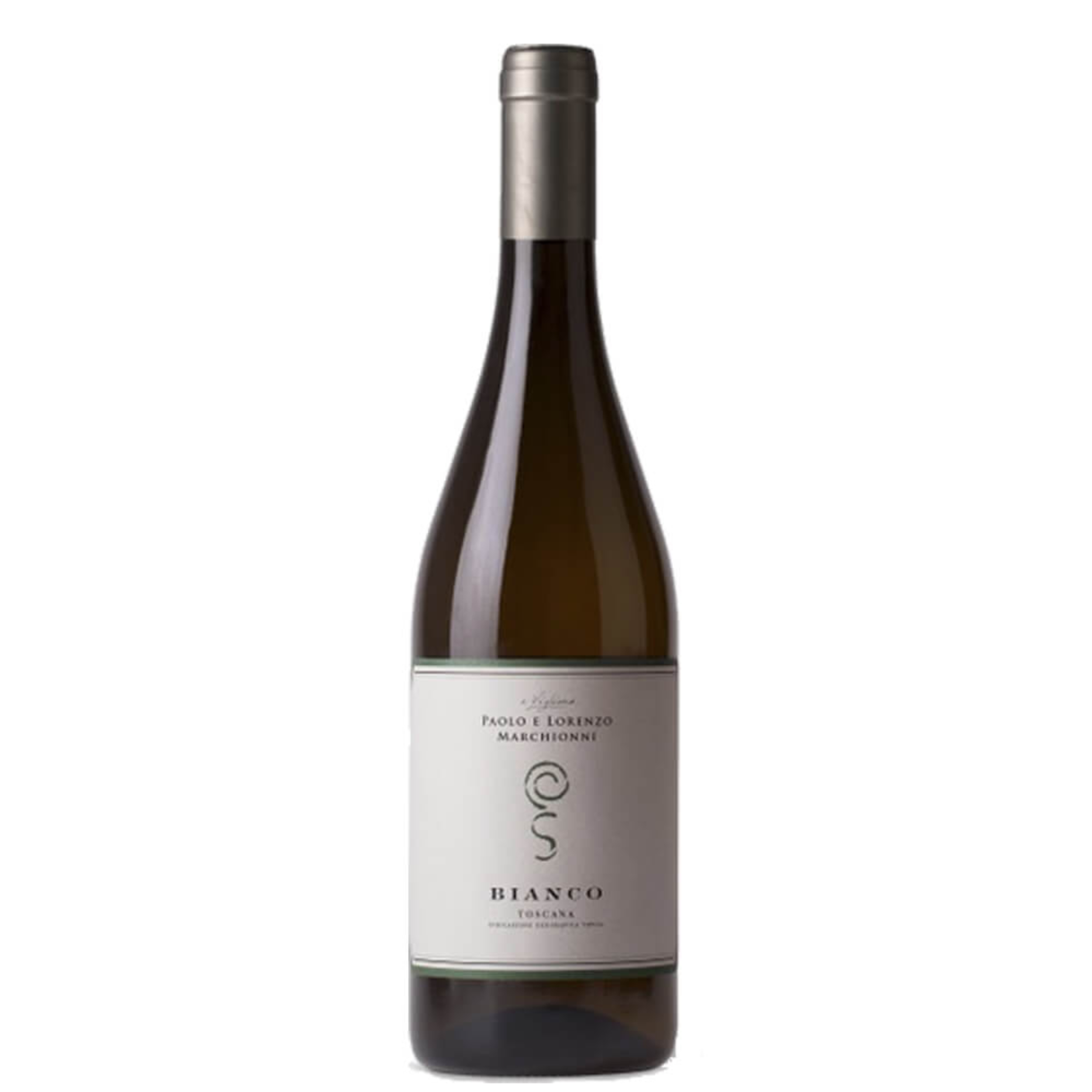 Vino bianco Bianco Toscana 2023 biologico 750 ml 13,5%vol - 75%Chardonnay 25%Trebbiano
