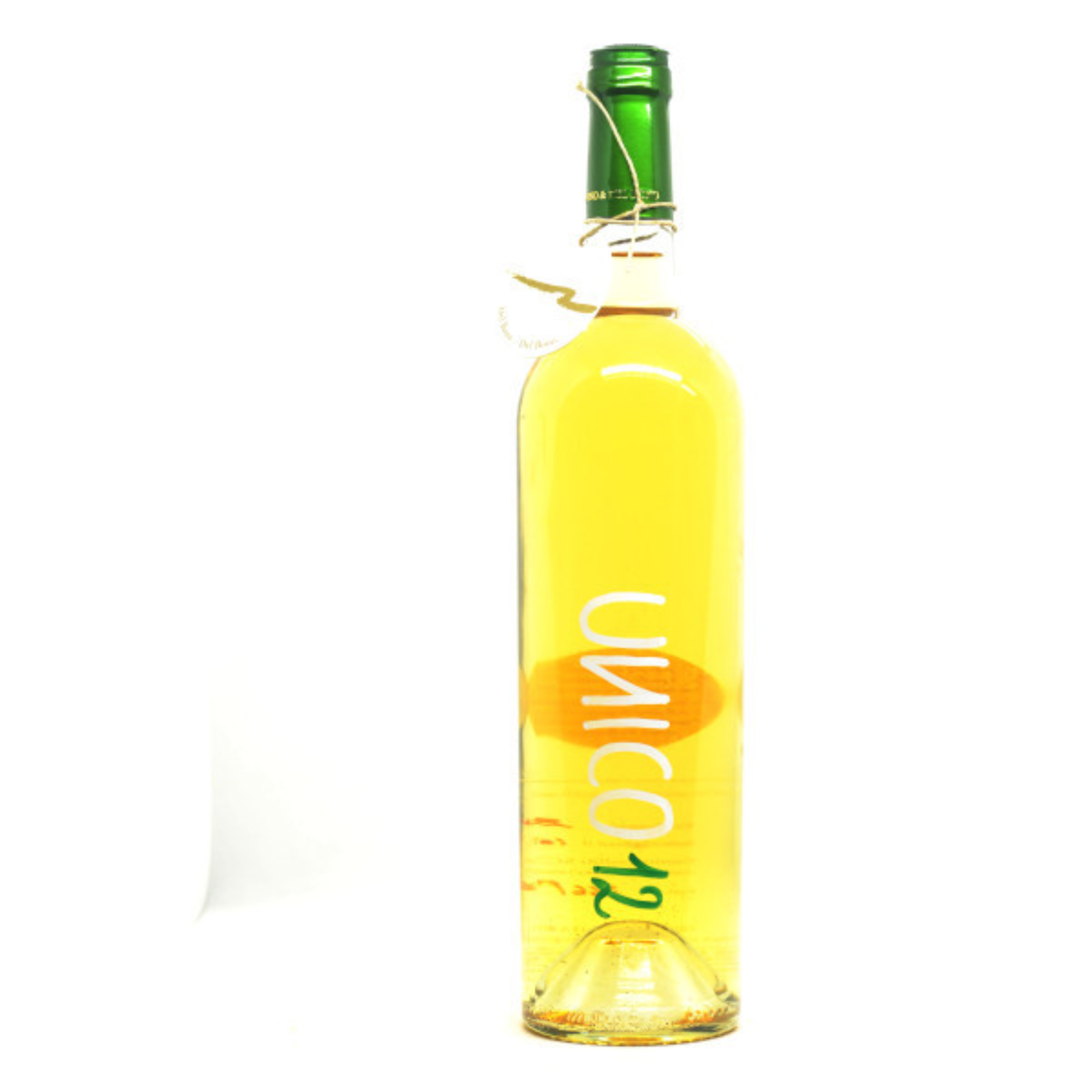 Vino bianco Unico12  75 cl 13,5 % vol -  100%uve Invernenga - anno 2012