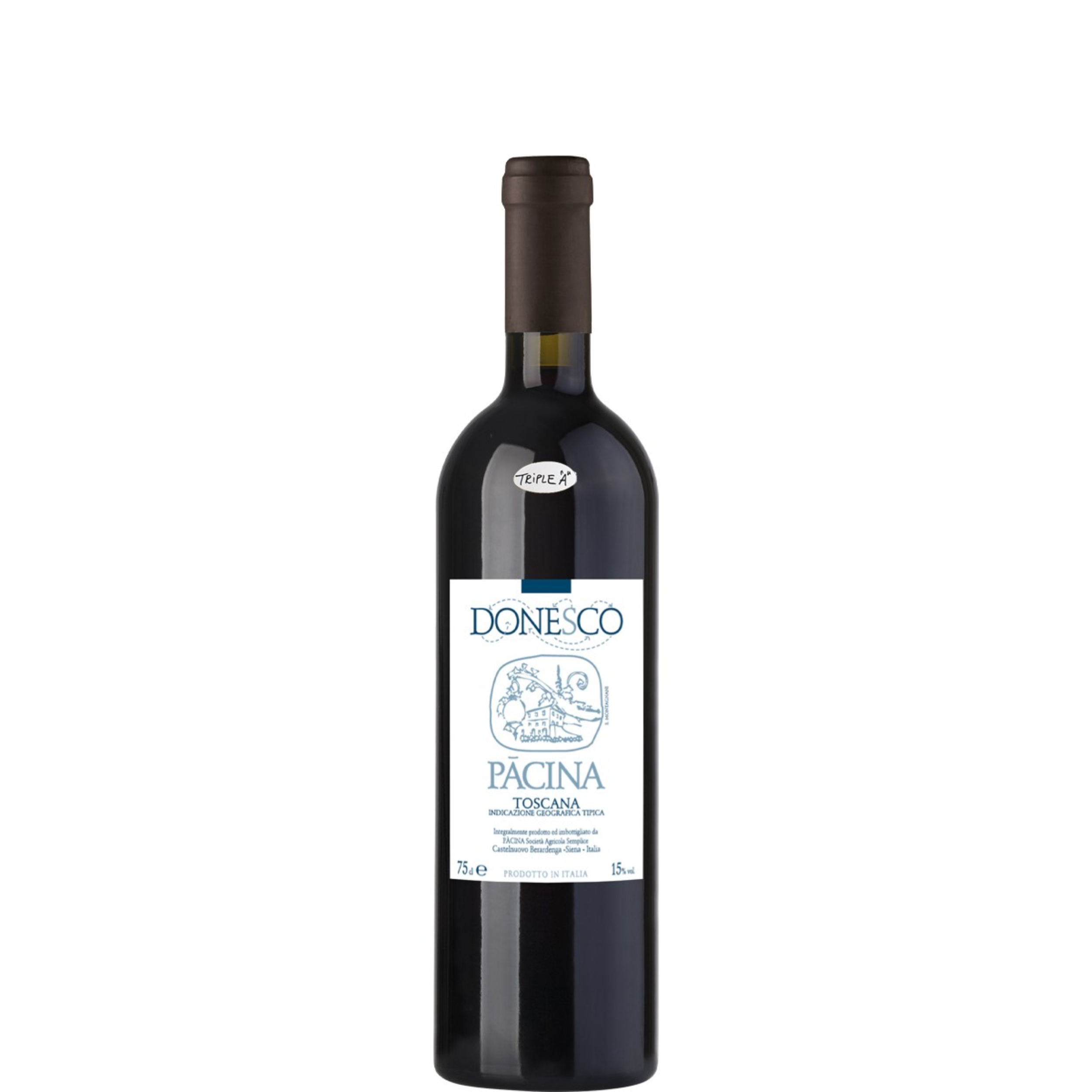 Vino rosso Donesco 2020 Pacina 750 ml 15 % - Triple A - Sangiovese