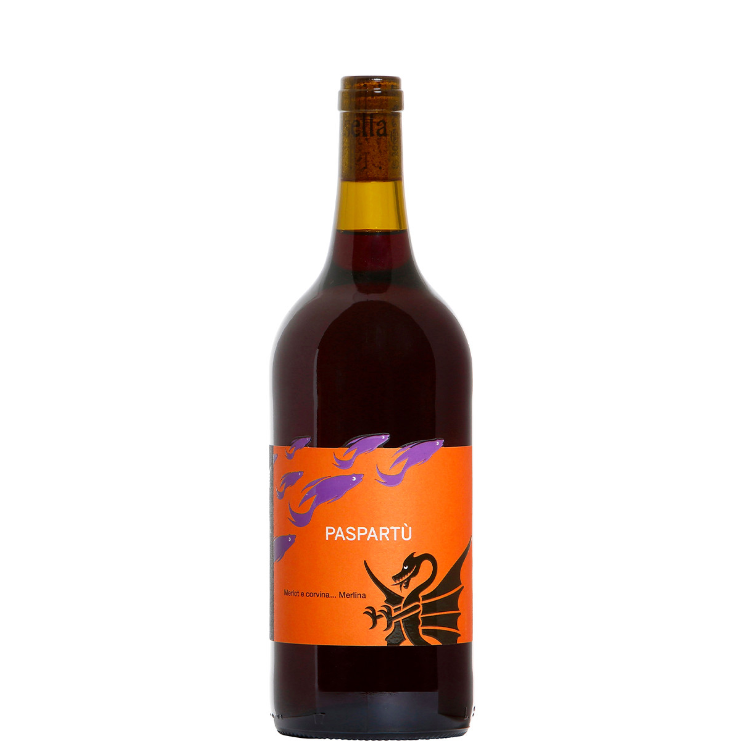 Vino rosso Paspartu' 1.000 ml 12% vol -  Triple A - Merlot, Corvina