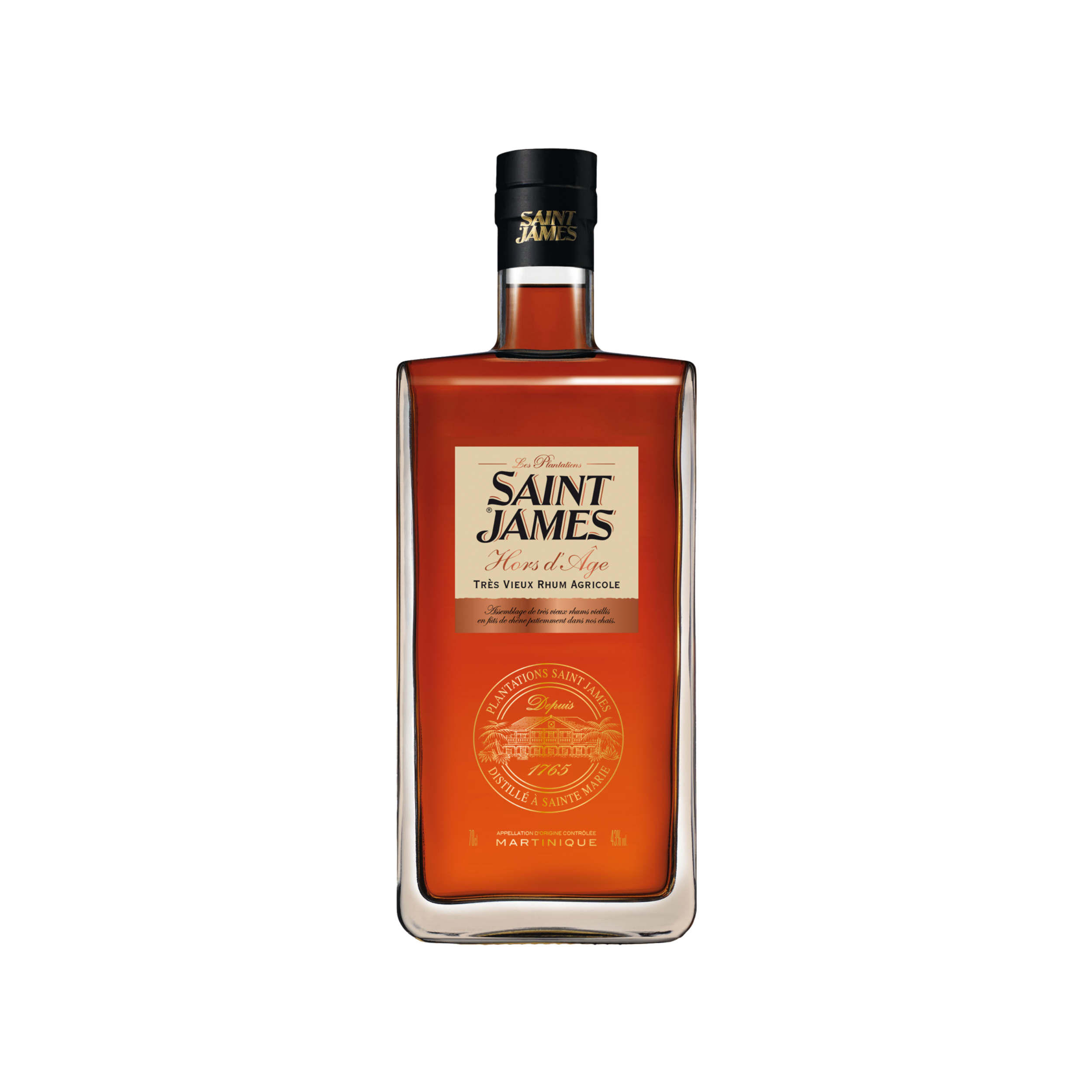 Rum Saint James Hors D'age Agricole - Martinique 70 cl 43% vol