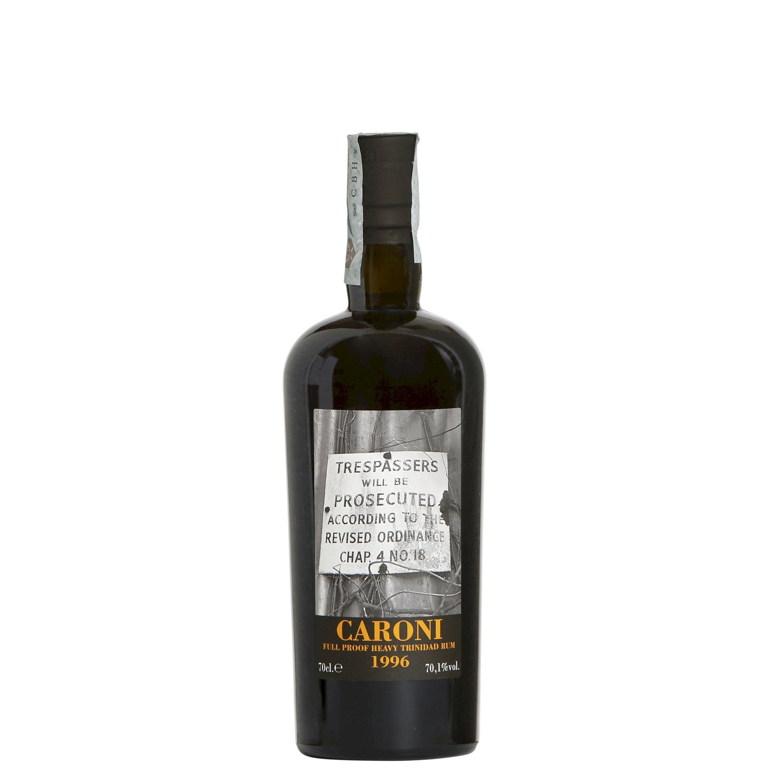 Rum Caroni 1996 - 20 years old Full Proof Heavy trespassers