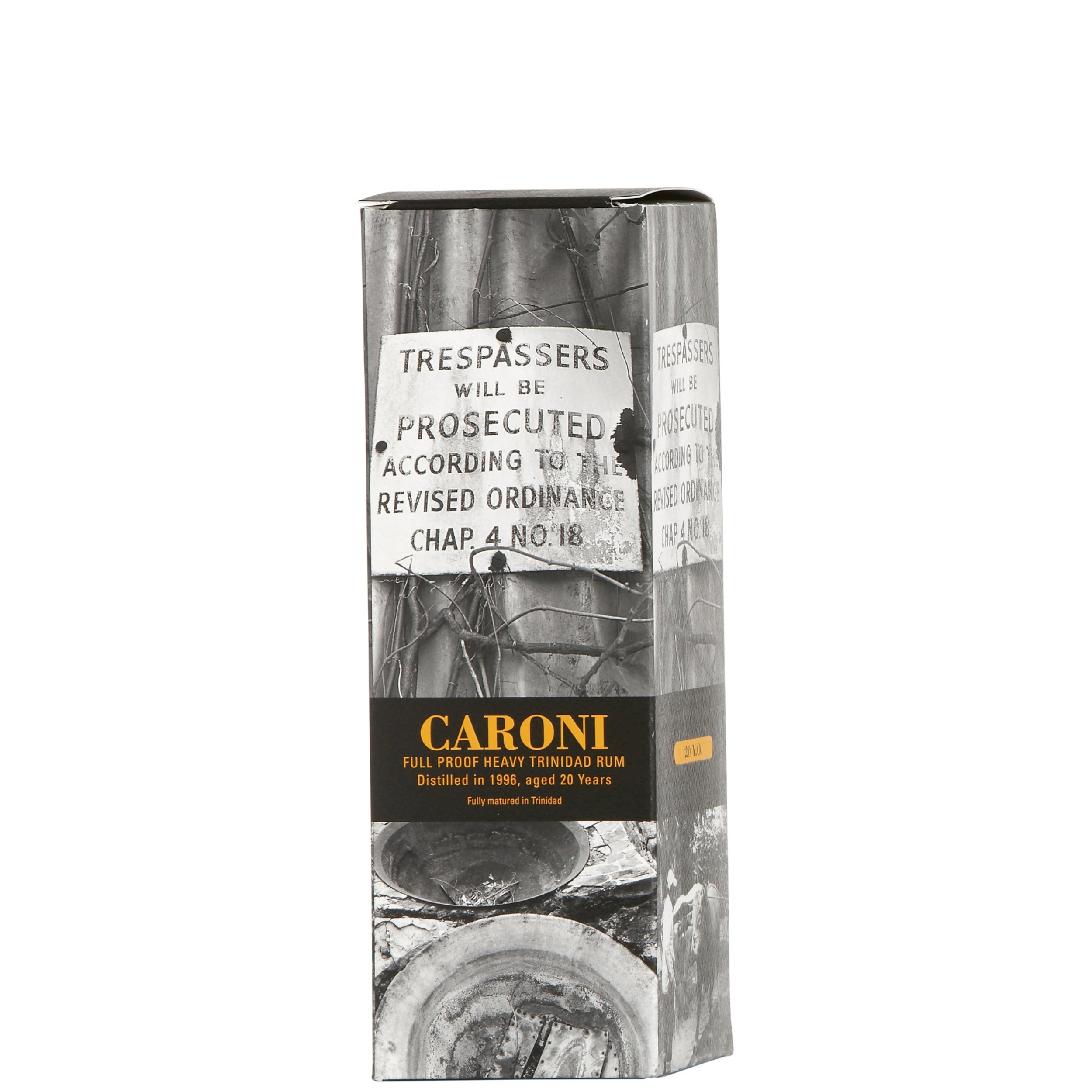 Rum Caroni 1996 - 20 years old Full Proof Heavy trespassers
