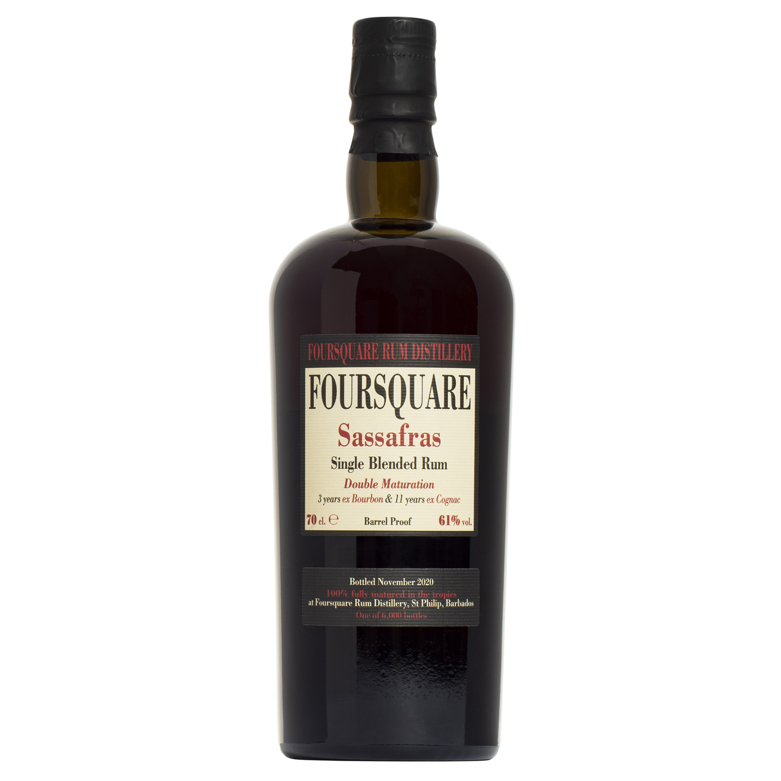 Rum Foursquare Sassafras - 70 cl 61 % vol