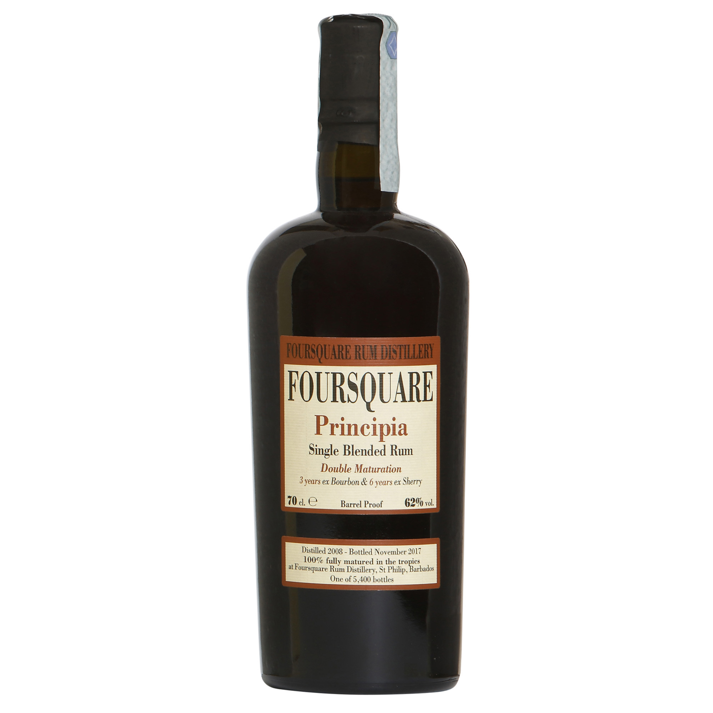 Rum Foursquare Principia -  70 cl 62 % vol