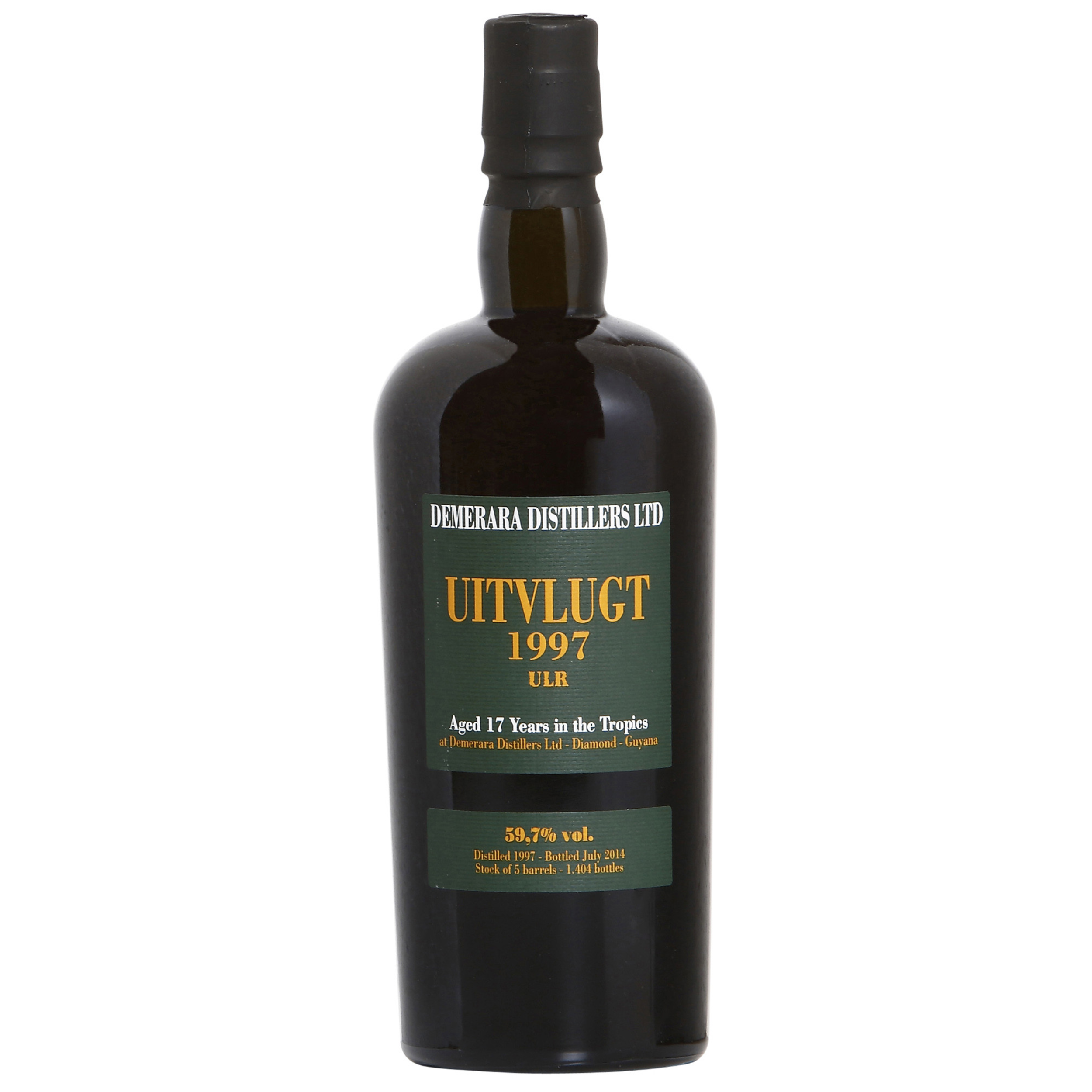 Rum Demerara UITVLUGT 1997 - 59,7 % vol