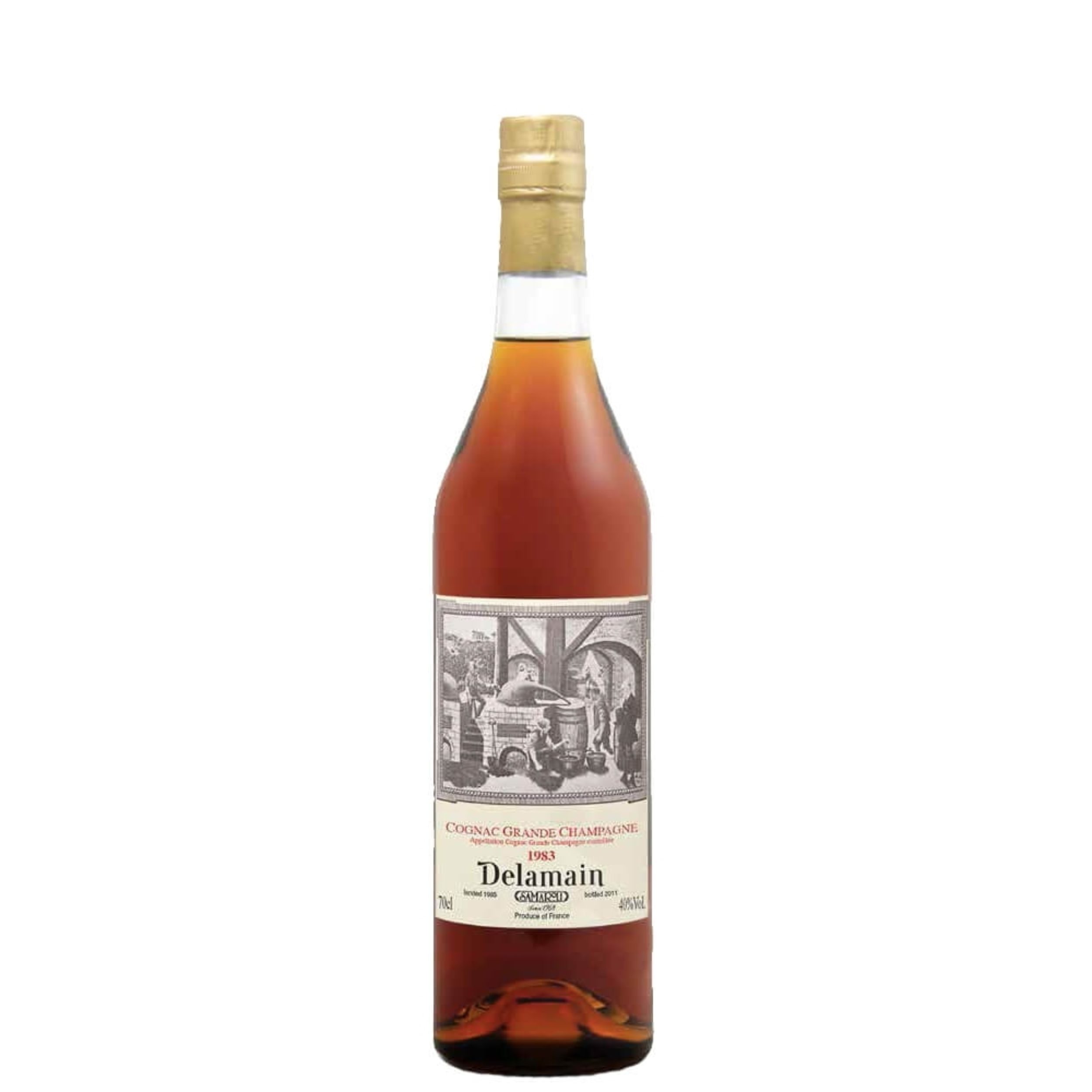 Cognac Delamain Samaroli 1983 - grande champagne cognac - 70 cl