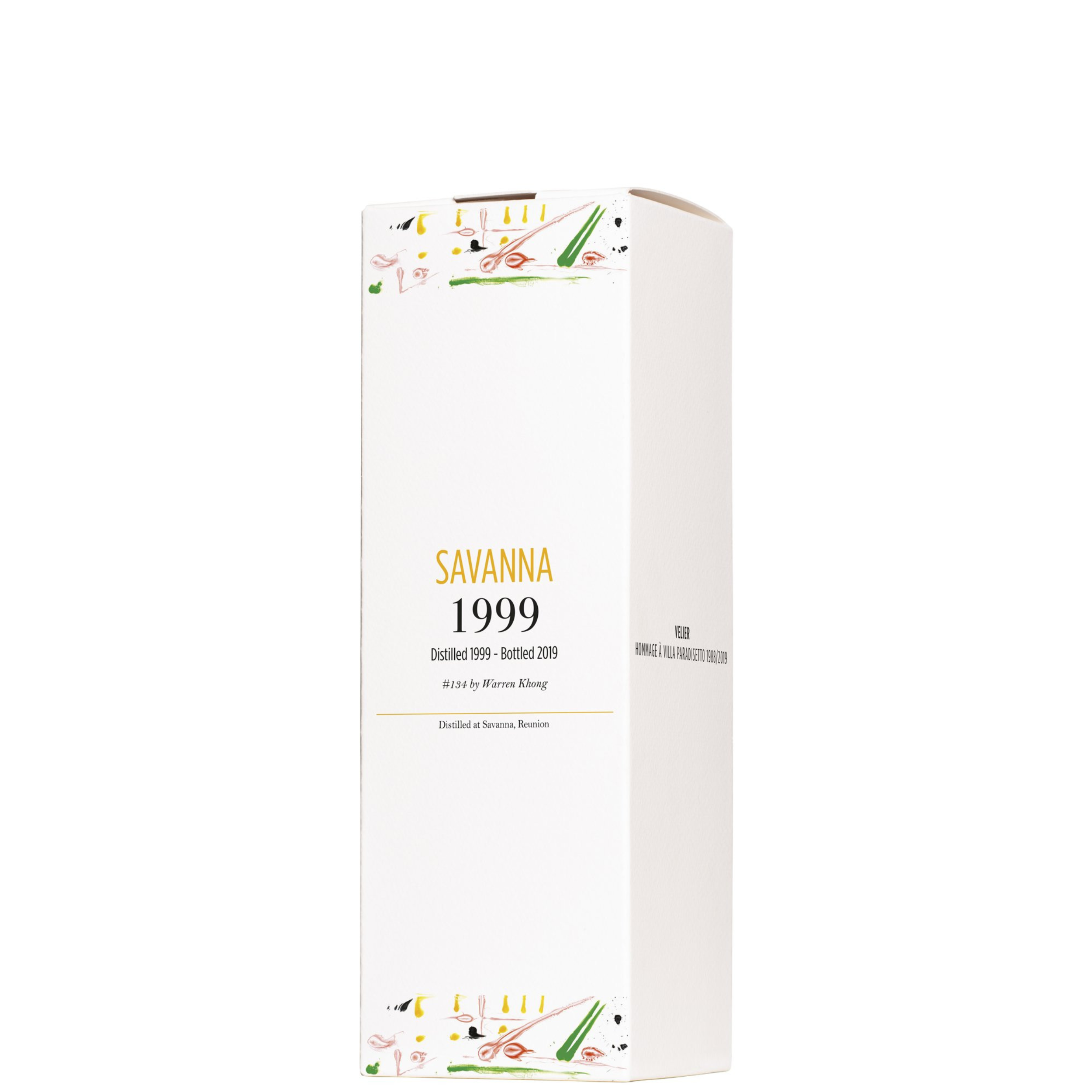 Rum Savanna Traditional 20 Y.O.1999 Traditional Rum - - Villa Paradisetto 1988/2019 - 70cl / 57° vol