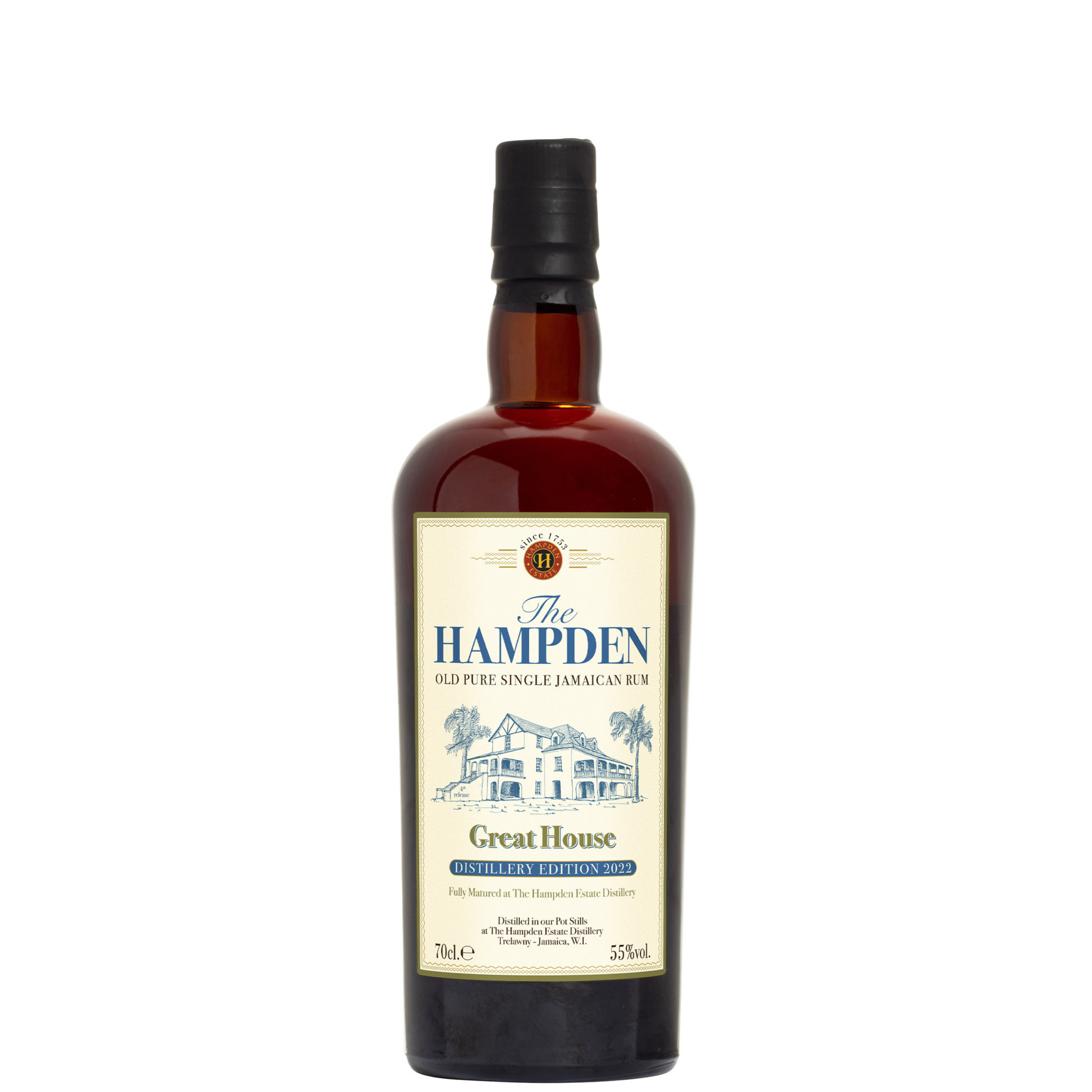 Rum Hampden Great House Distillery Edition 2022 - 70 cl / 55° vol