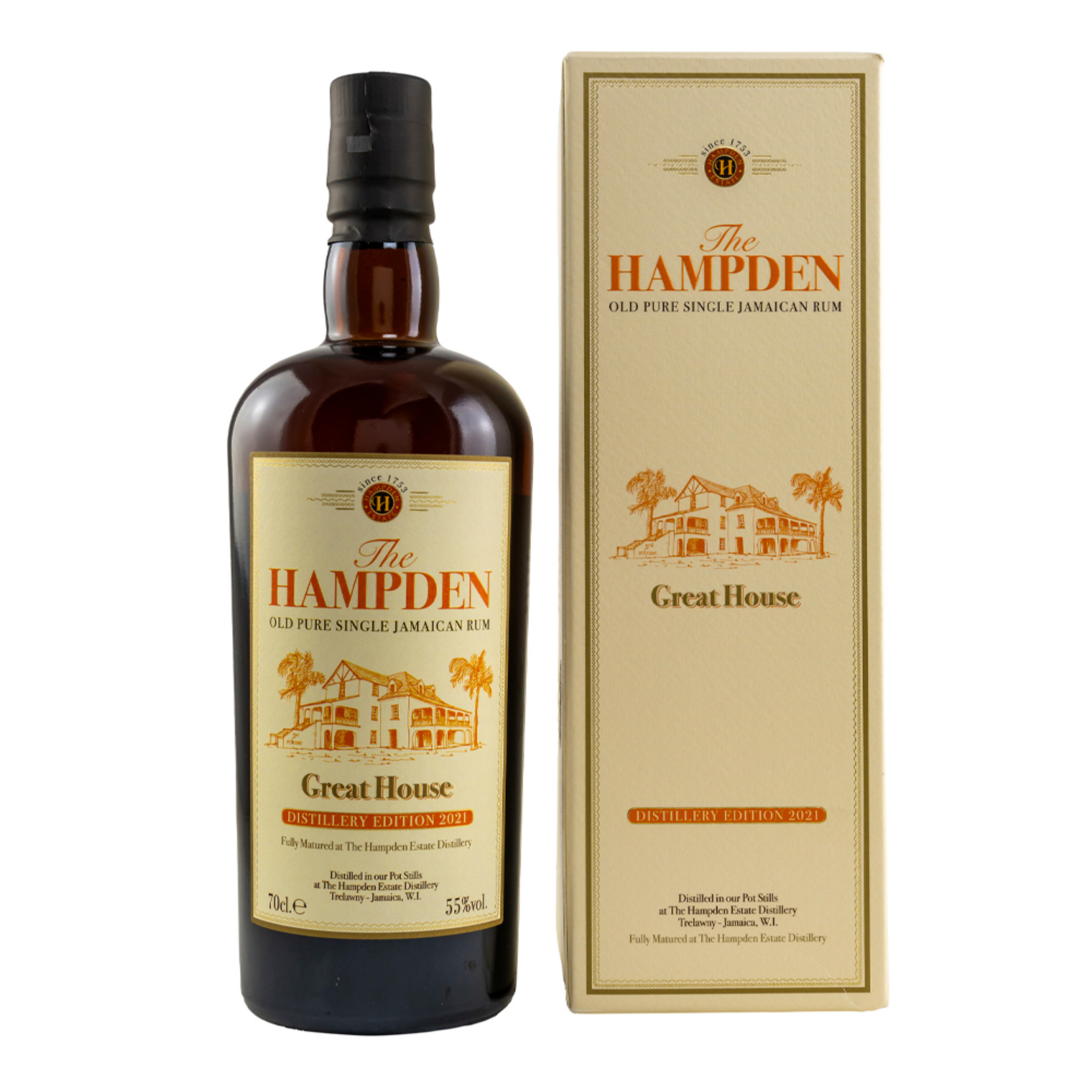 Rum Hampden Great House - Edition 2021 - 70 cl 55% vol