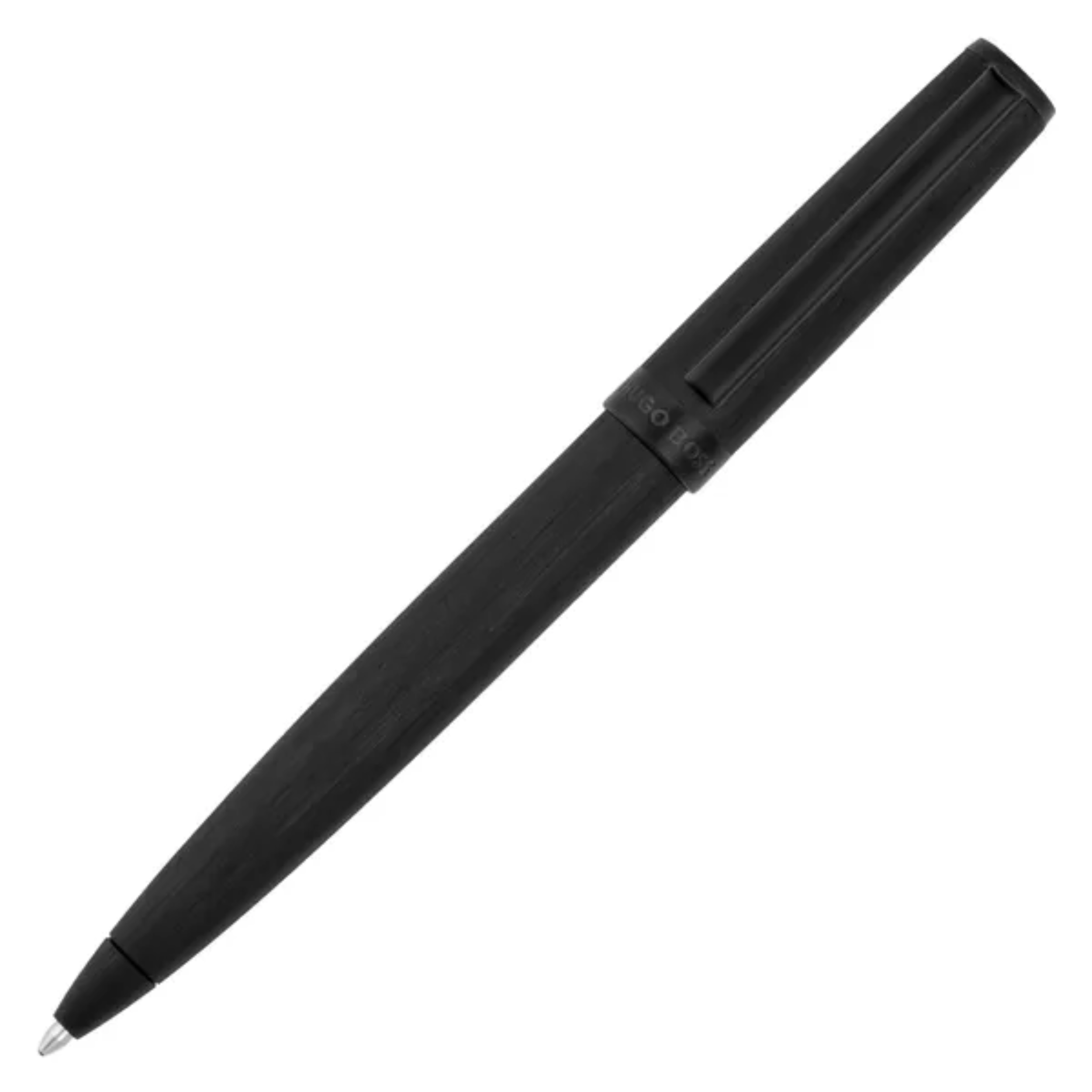 Penna Hugo Boss Biro Gear Nero spazzolato