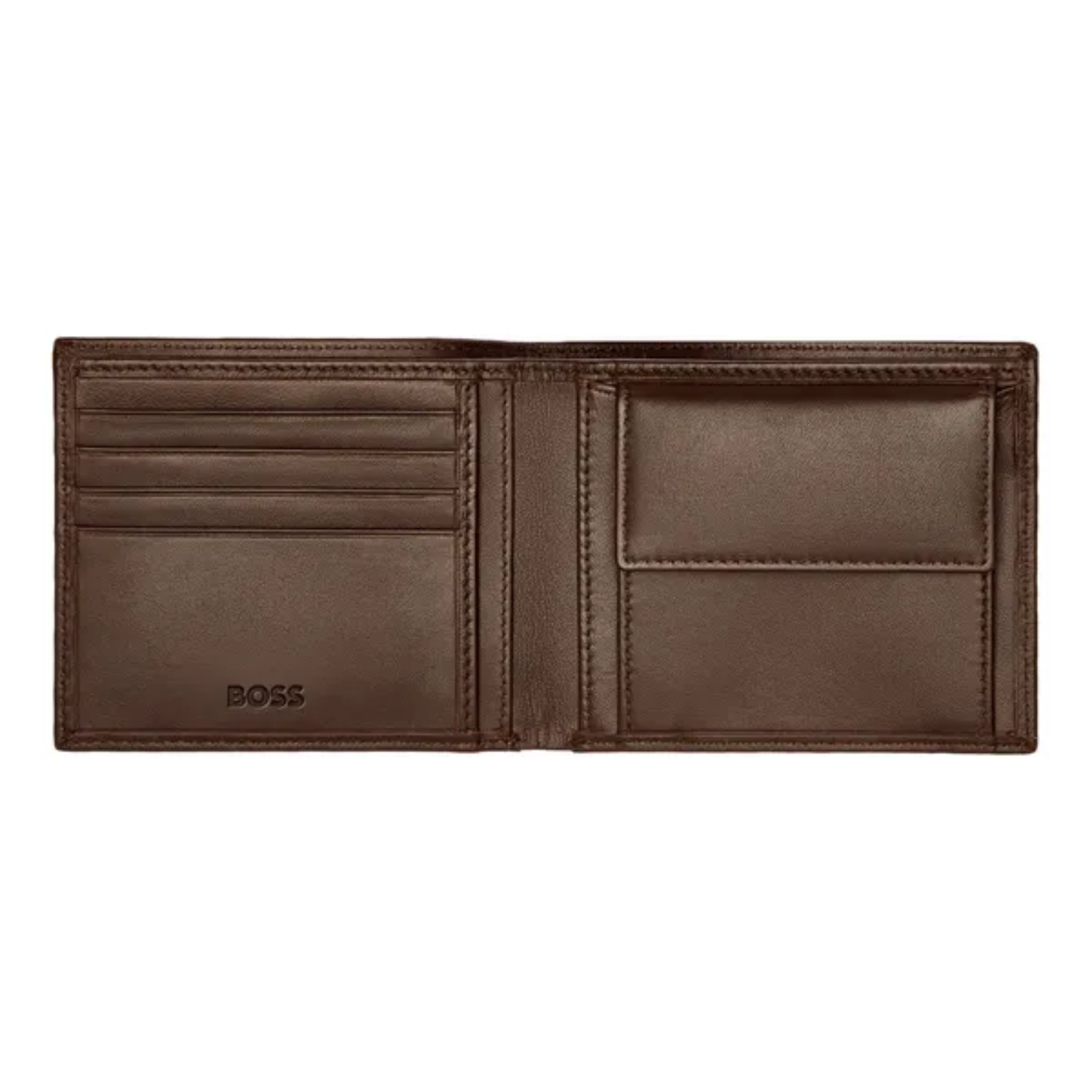 Portafoglio Hugo Boss Classico Liscio Marrone