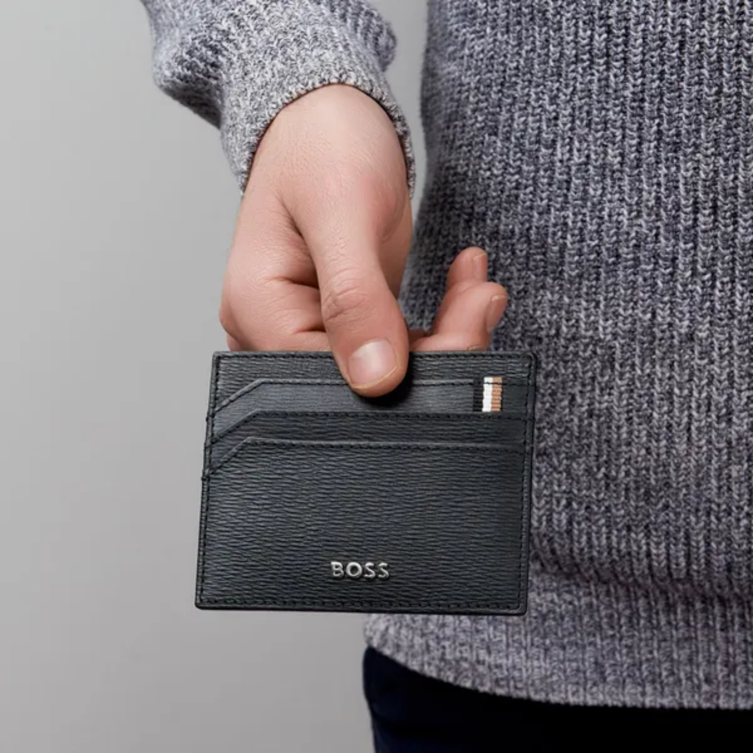 Porta card Hugo Boss Iconic Black