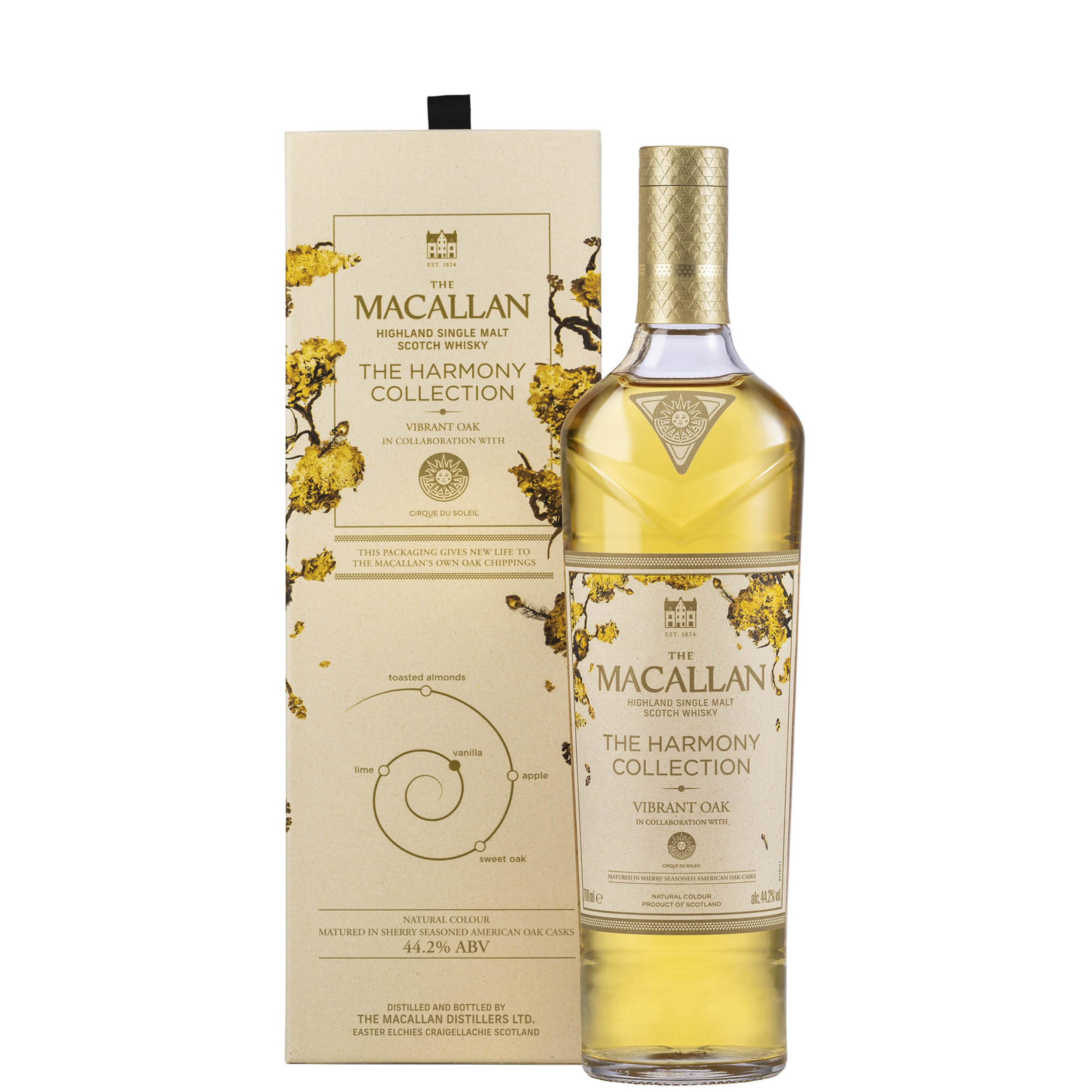 Whisky The Macallan Harmony Vibrant Oak by Cirque Du Soleil - 70cl / 44.20
