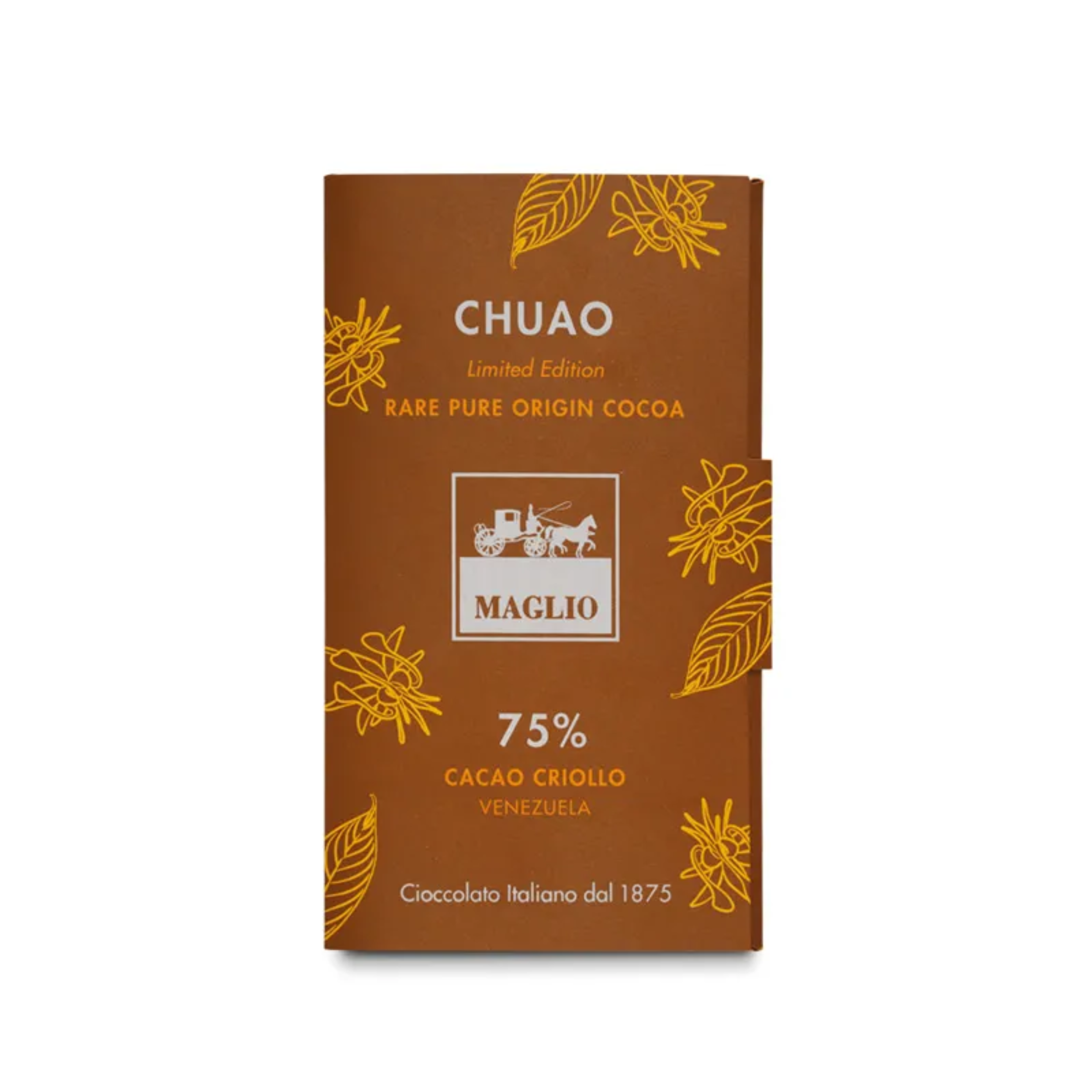 60g Maglio Tavoletta di cioccolato 75% – CACAO CHUAO