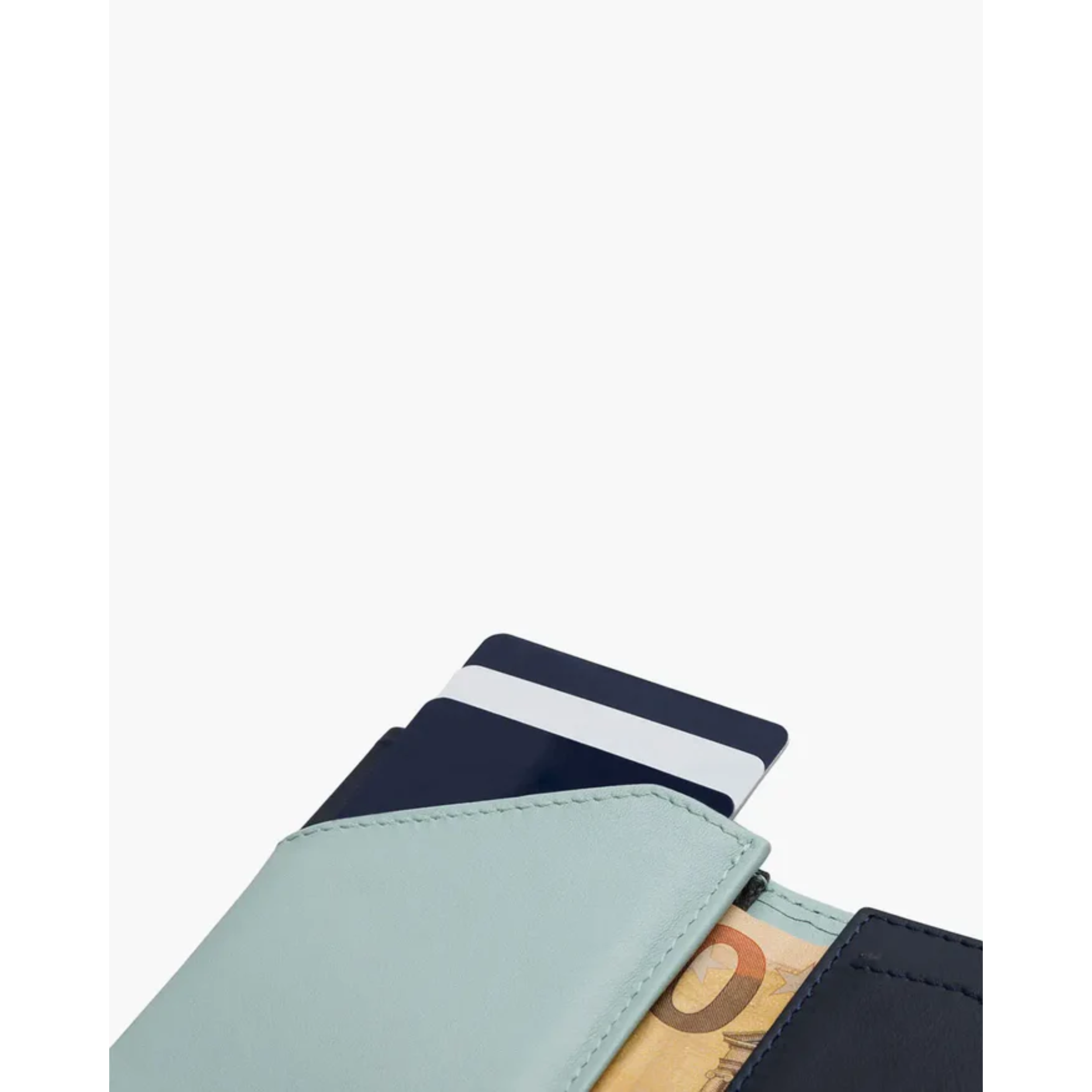 Portafoglio Roik in Pelle Zip Coin Cloud