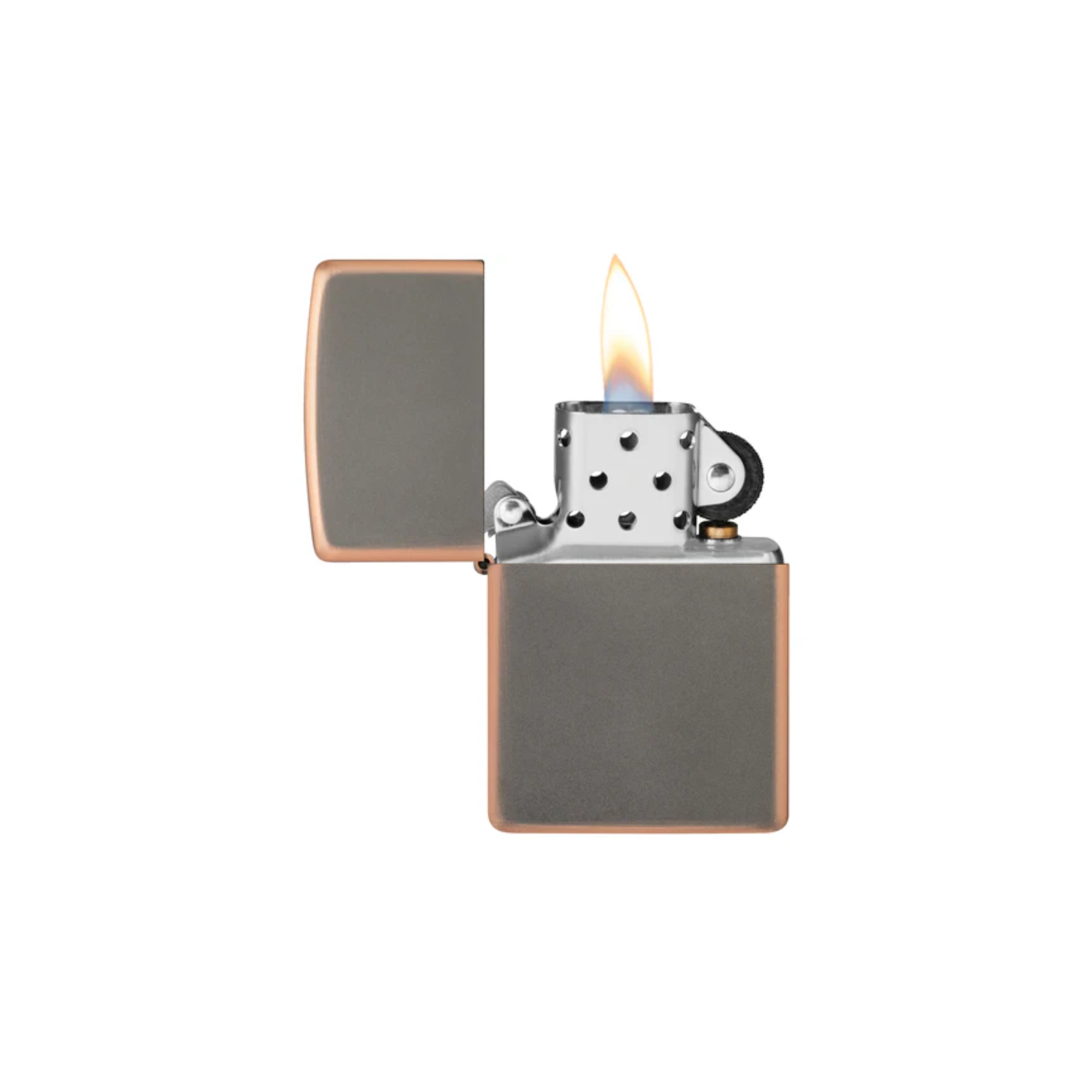 Accendino Zippo  Rustic Bronze in metallo a benzina - ricaricabile - antivento