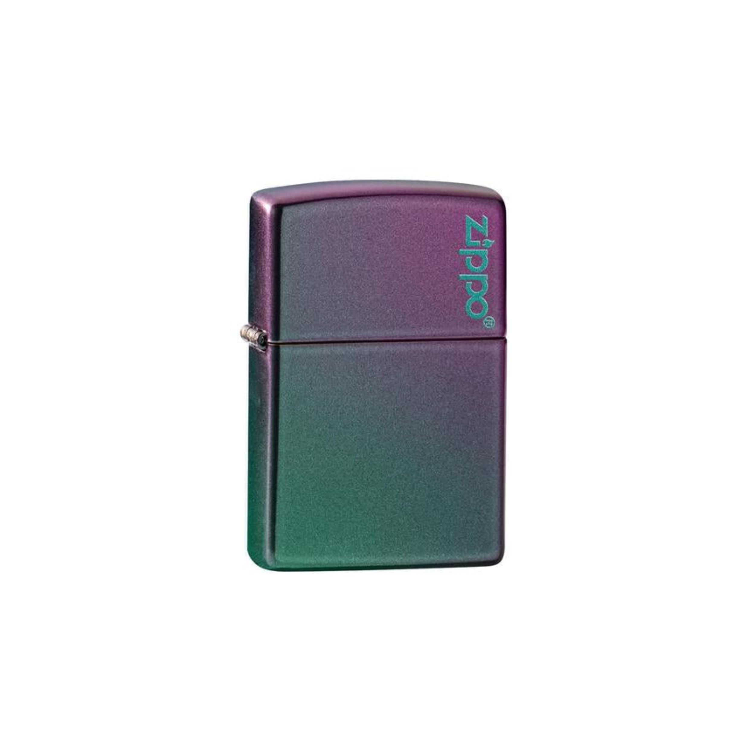 Accendino Zippo Classic Iridescent Zippo Logo in metallo a benzina - ricaricabile - antivento