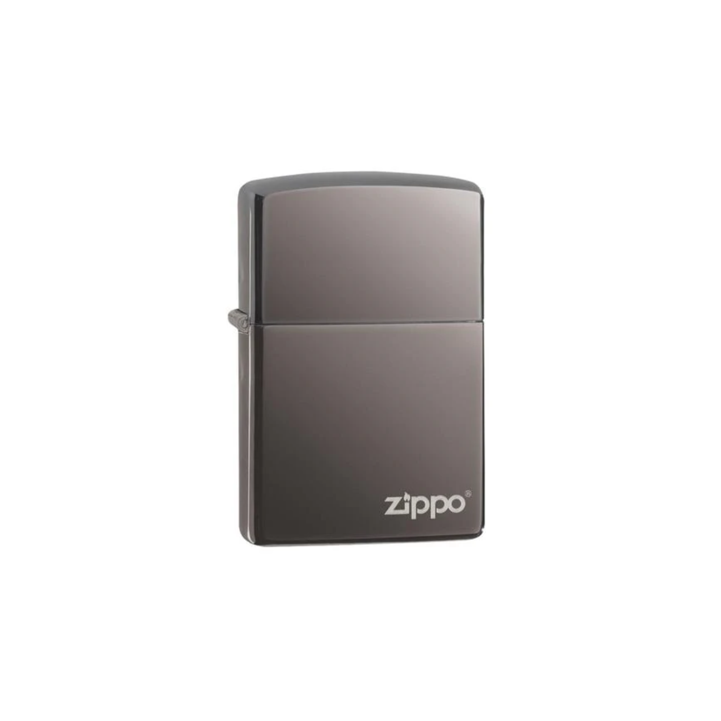 Accendino Zippo Black Ice®con logo Zippo in mettallo a benzina - ricaricabile - antivento