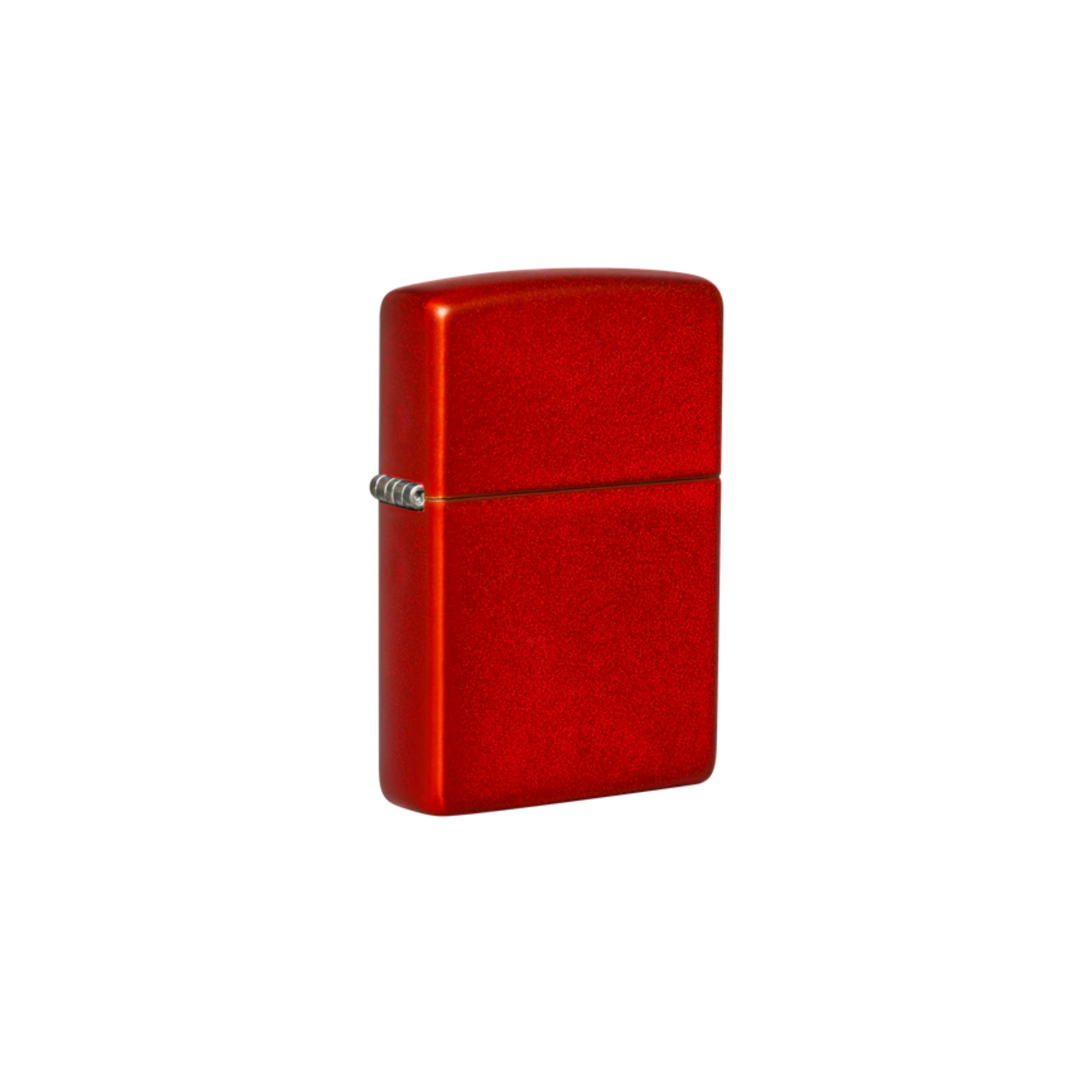 Accendino Zippo Classic Metallic Red in metallo a benzina - ricaricabile - antivento