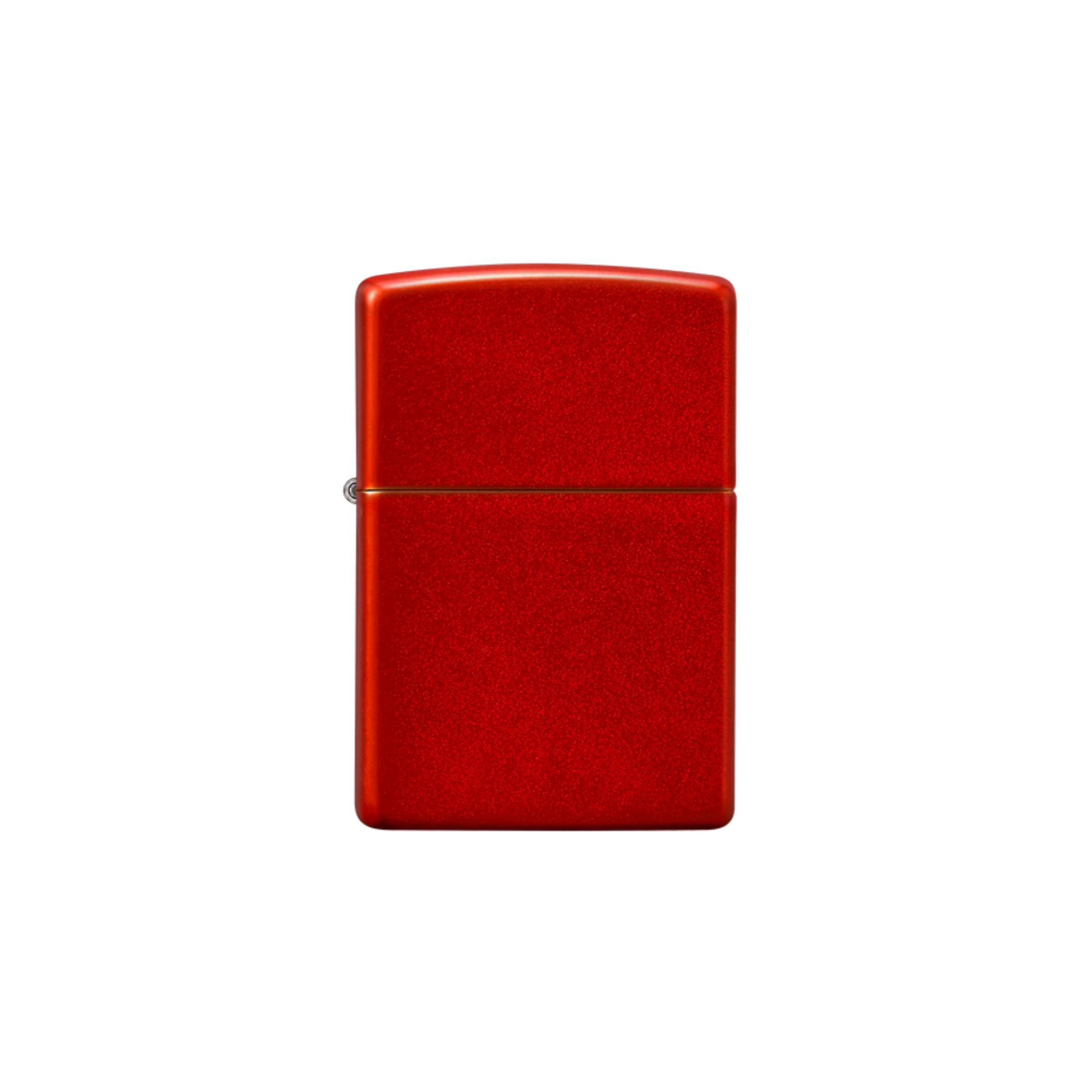 Accendino Zippo Classic Metallic Red in metallo a benzina - ricaricabile - antivento