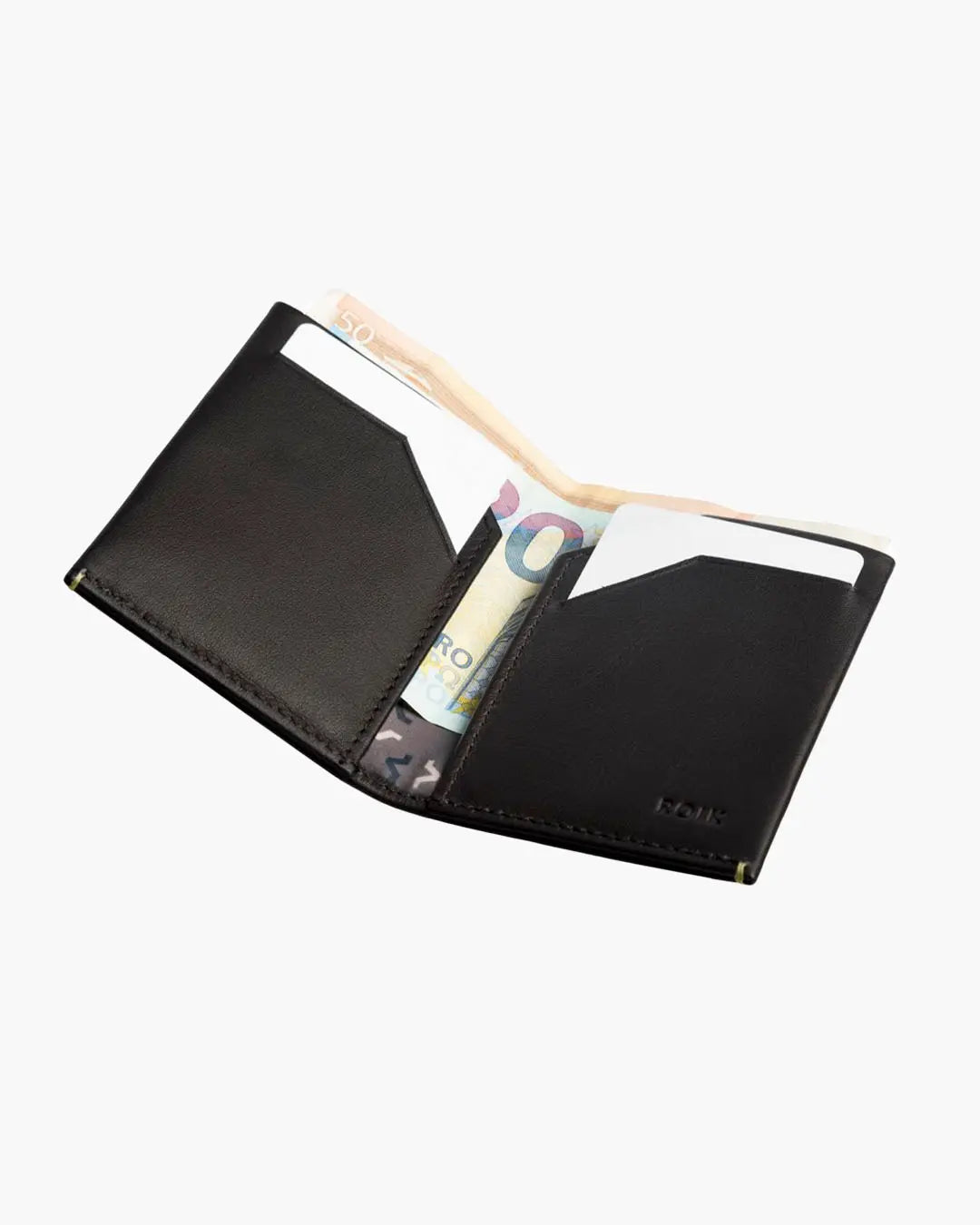 Portafoglio in Pelle Town Black