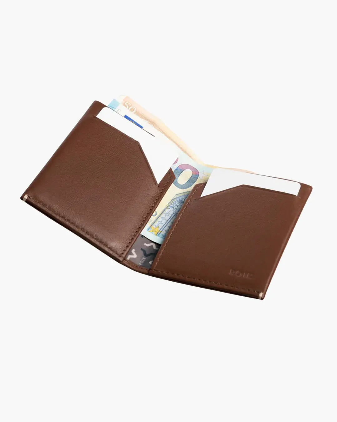 Portafoglio in Pelle Town Brown
