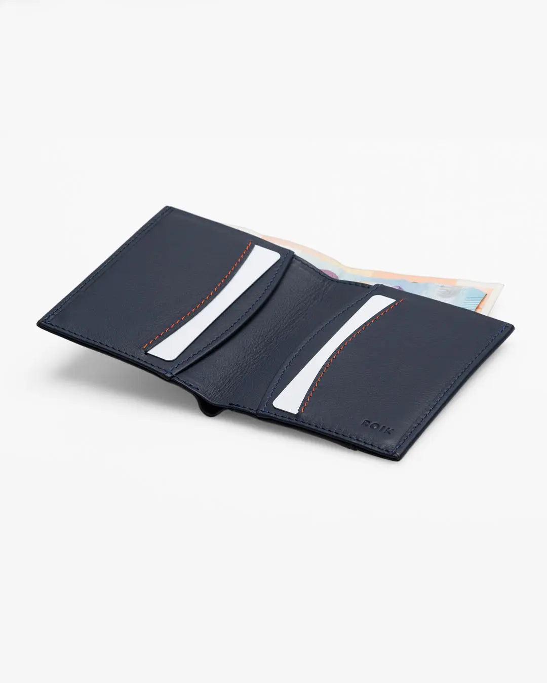Portafoglio in Pelle Avenue Blue Navy