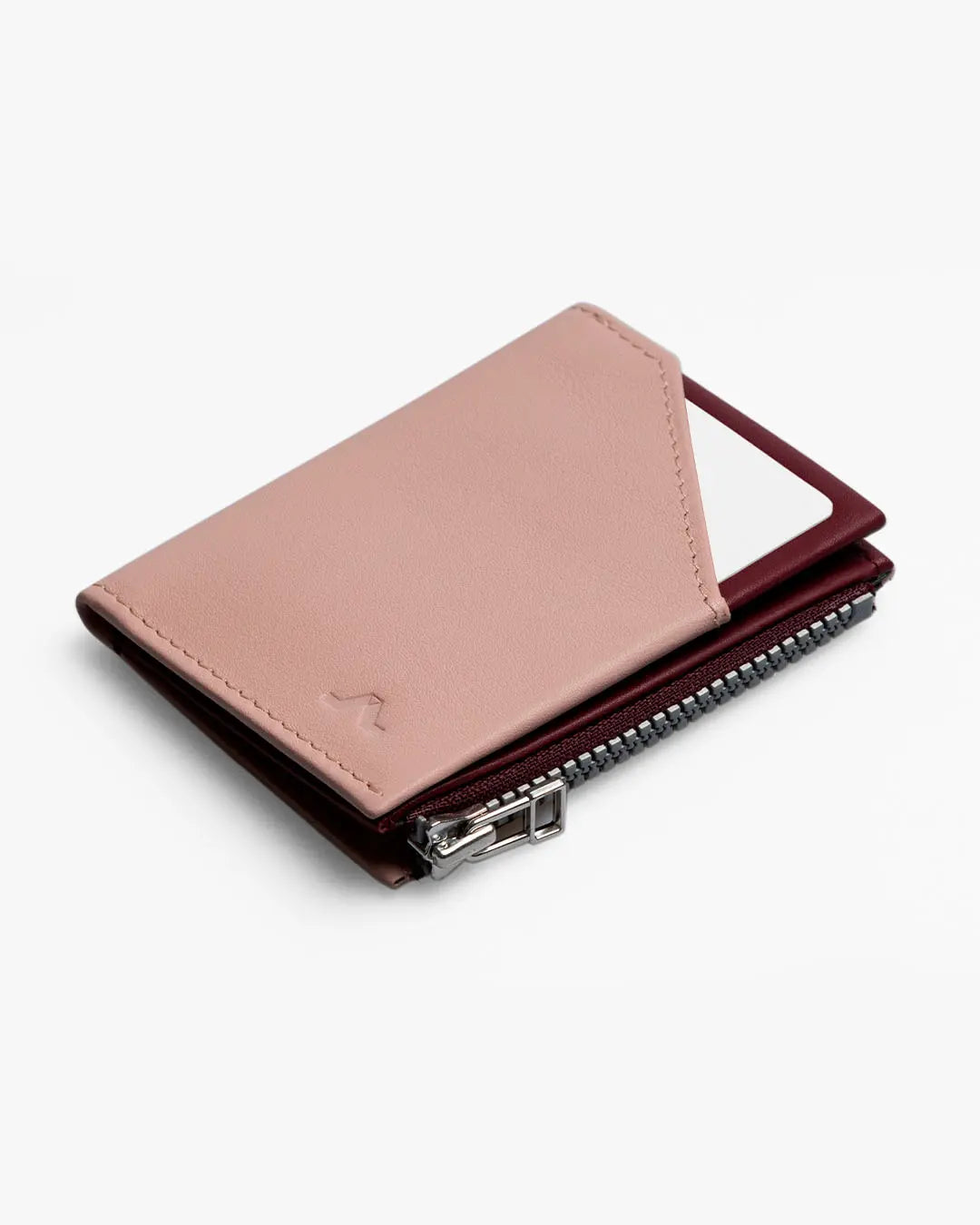 Portafoglio in Pelle Zip Coin Flamingo