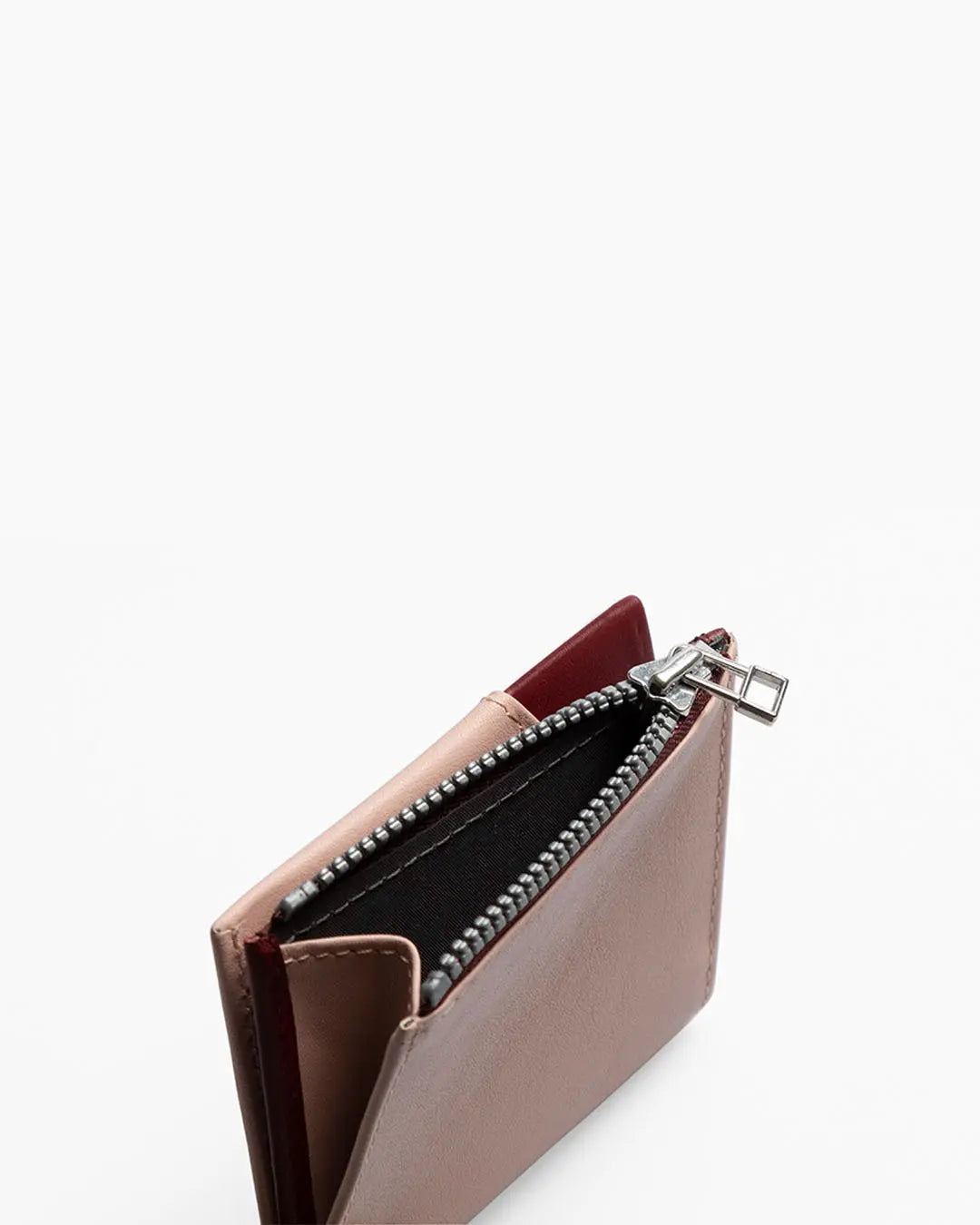 Portafoglio in Pelle Zip Coin Flamingo