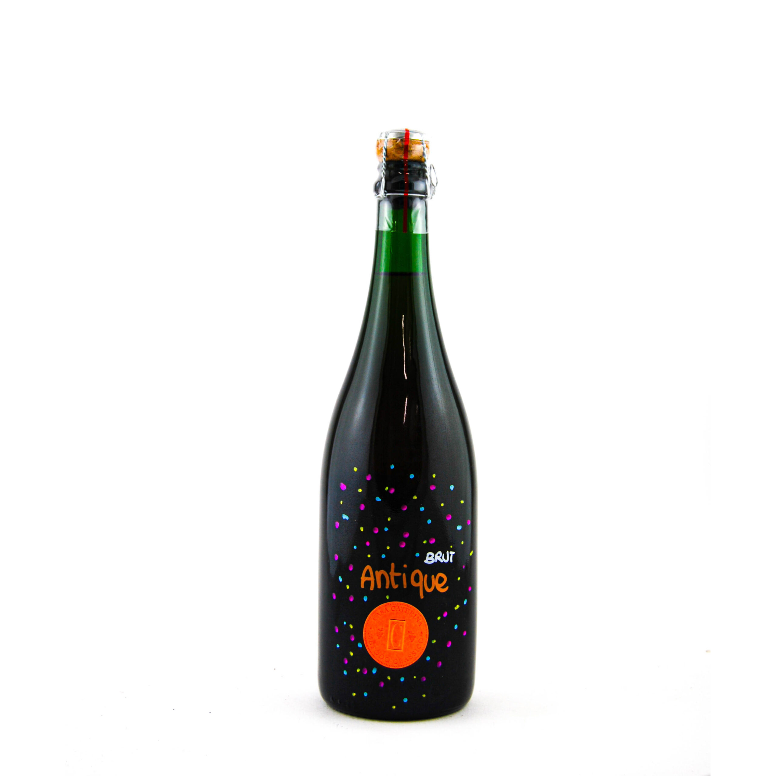 Vino Spumante Antigue Brut Casa Caterina Rose' 75 cl 12,5 %vol - 100% Pinot Meunier