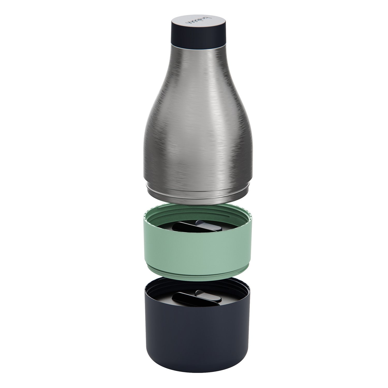 Food & Hydrate 3 – Bottiglia Termica Multiscomparto 3-In-1
