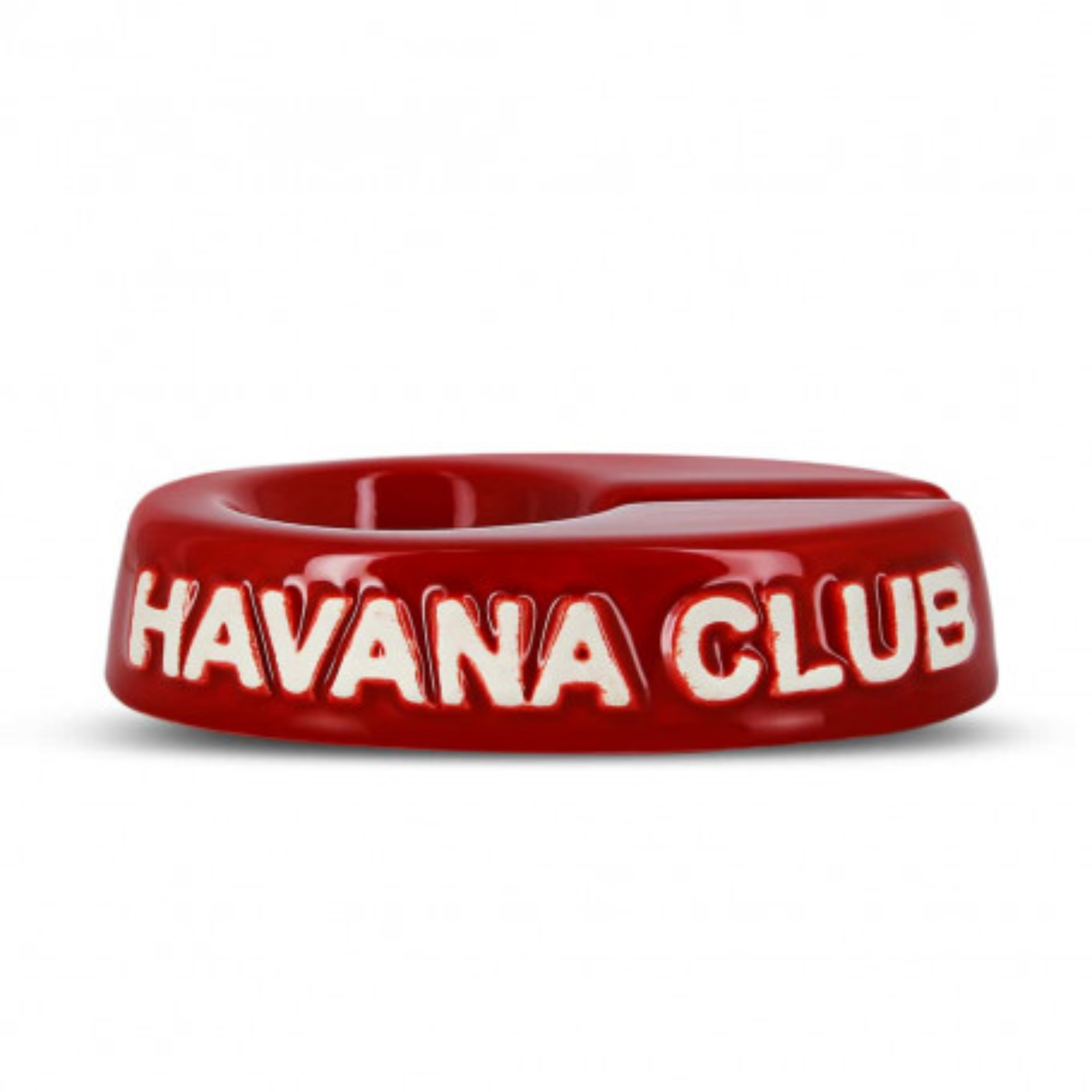 Posacenere Havana Club per sigaro bordeaux