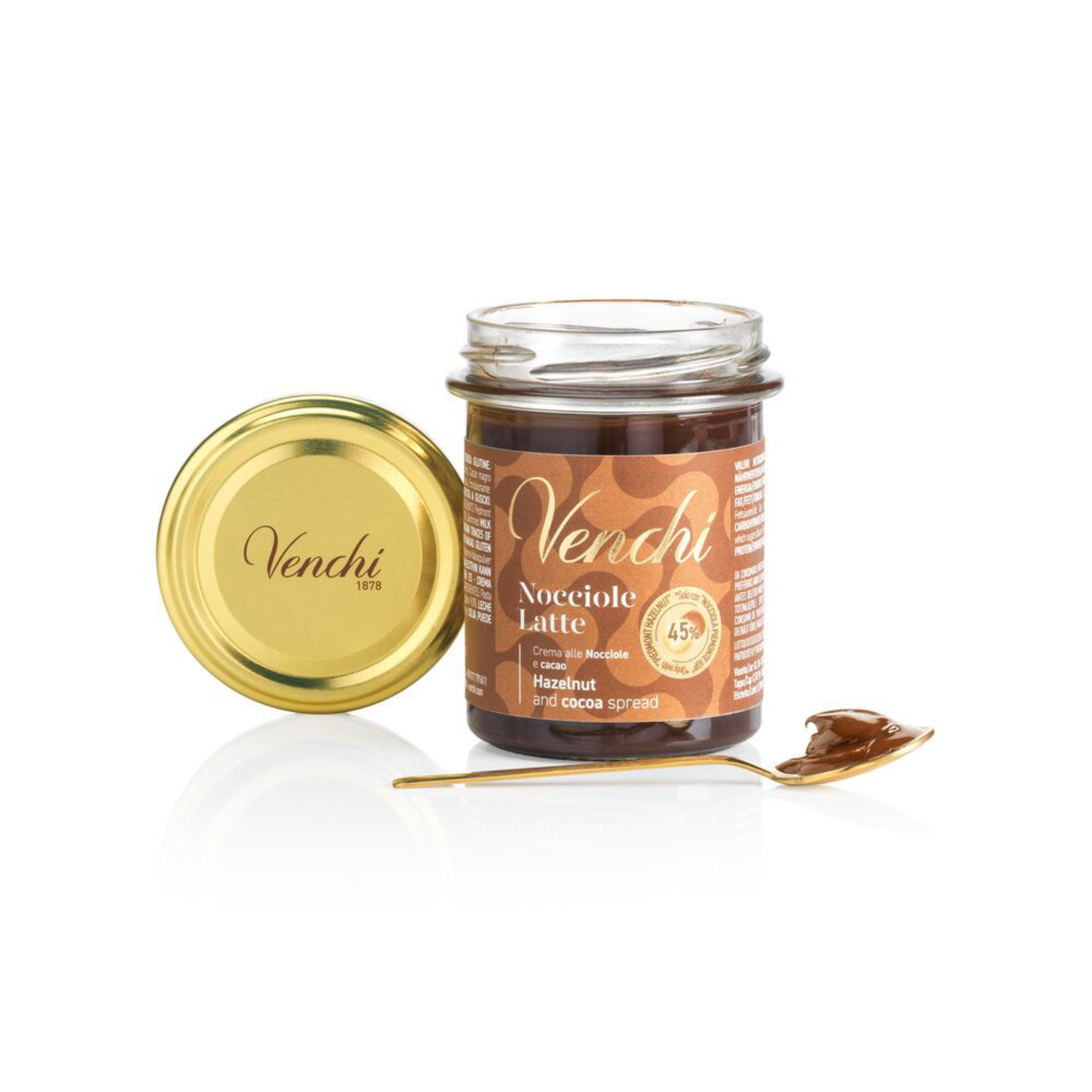 200g Crema spalmabile latte e nocciole senza glutine