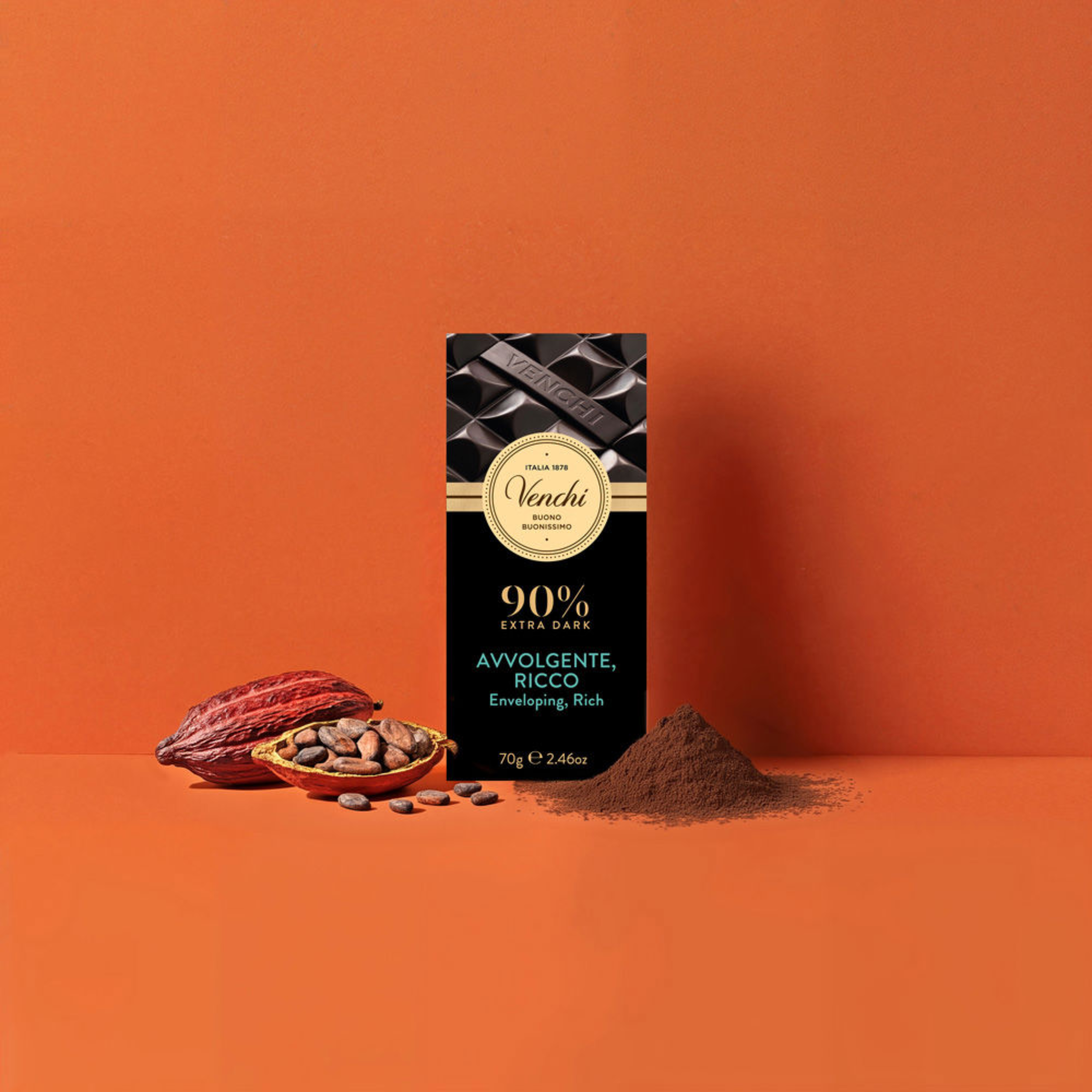 70g Tavoletta Extra Fondente 90%