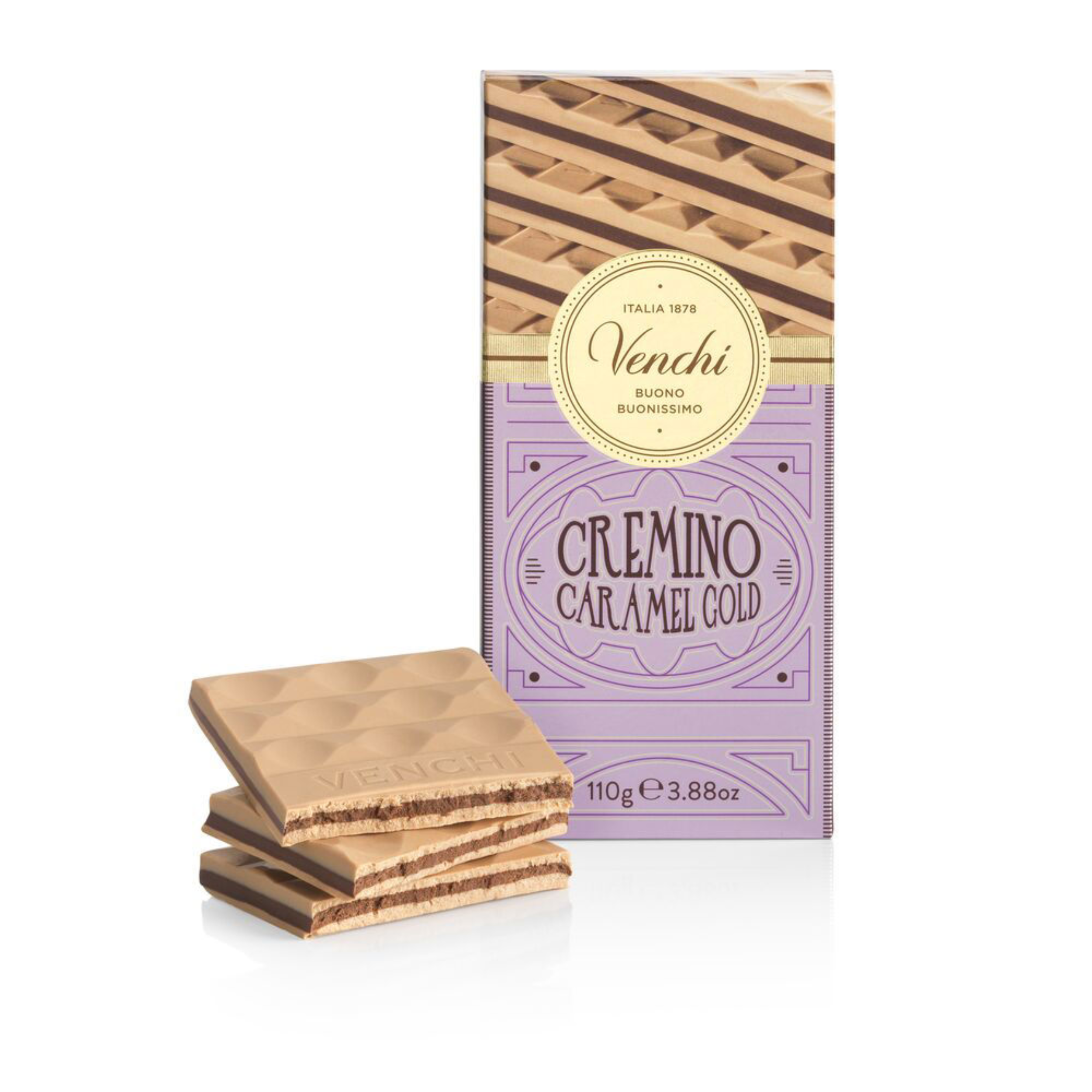 100 g Tavoletta Cremino Caramel Gold