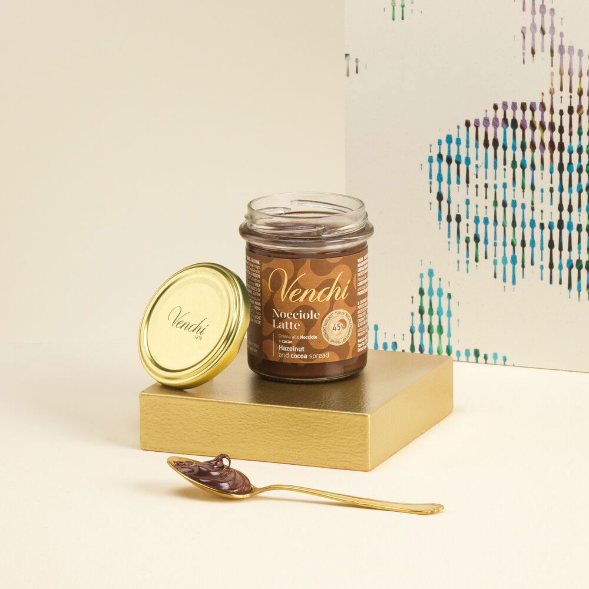 200g Crema spalmabile latte e nocciole senza glutine