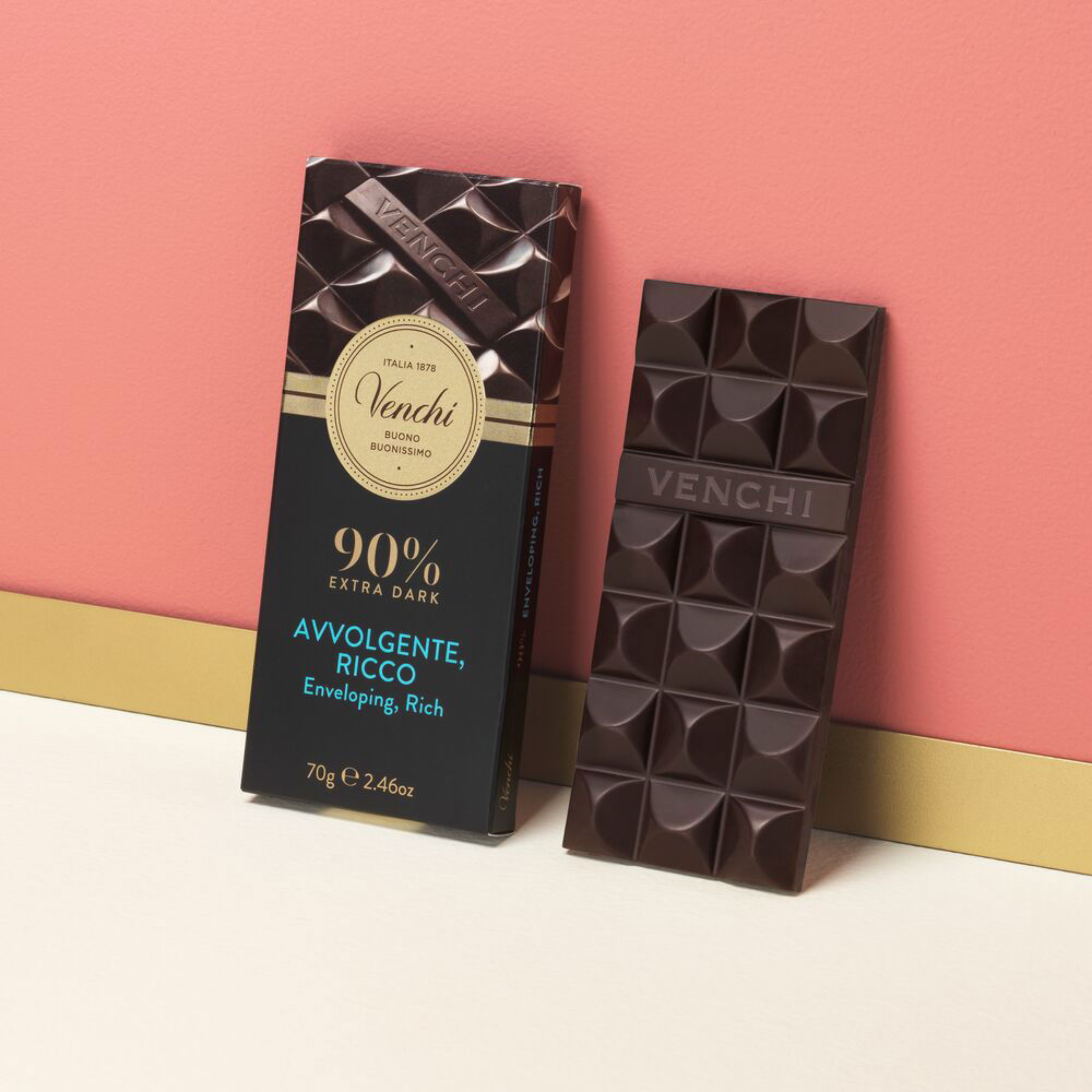 70g Tavoletta Extra Fondente 90%