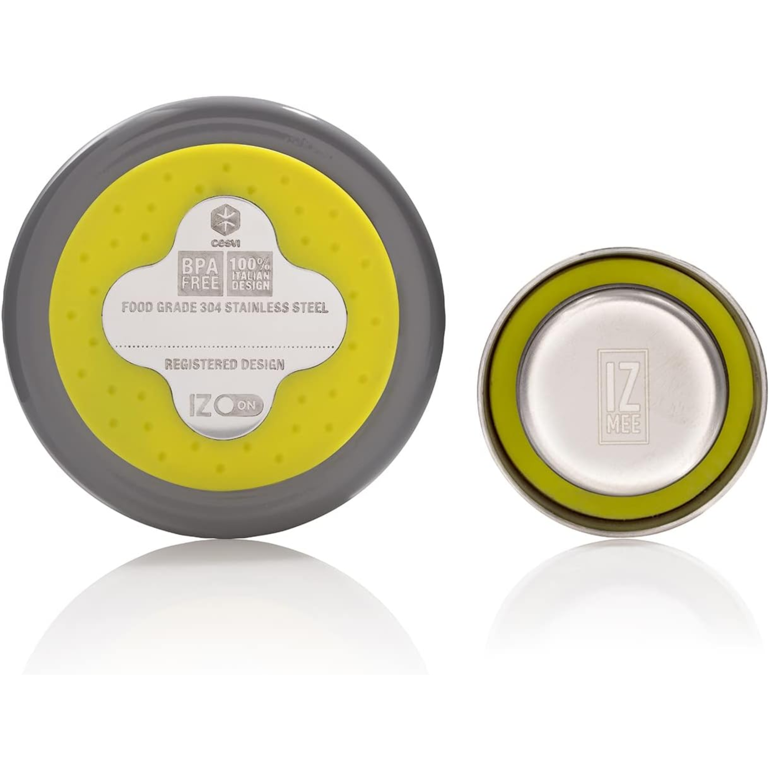 510ml  Bottiglia termica Izmee in acciaio inossidabile - stile lucidissima, luminosa e liscia