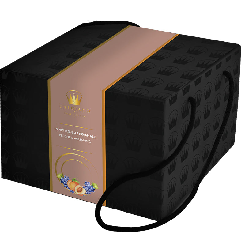 Panettone Artigianale Calciano Pesca e Aglianico - 1 kg